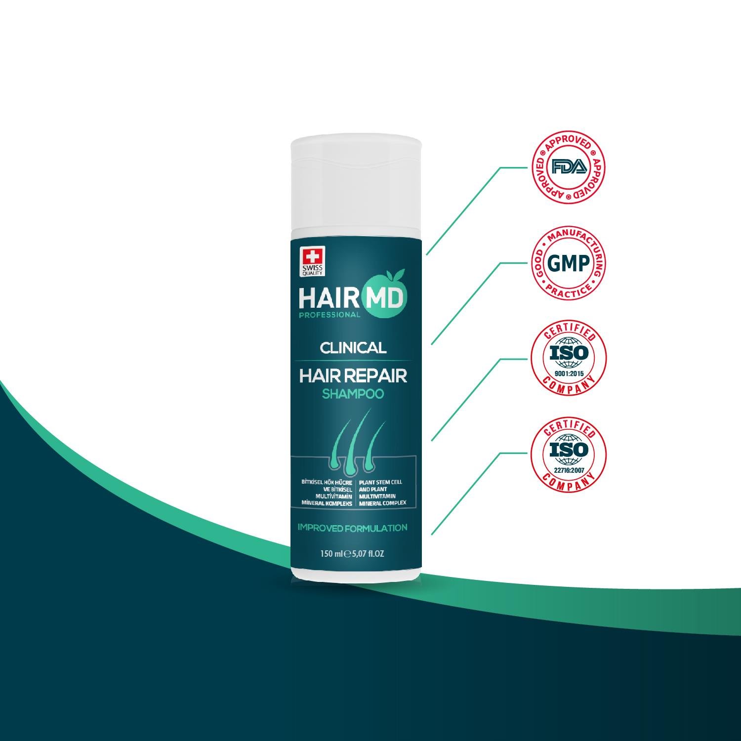 Hairmd Clinical Hair Repair Shampoo 150 Ml 
