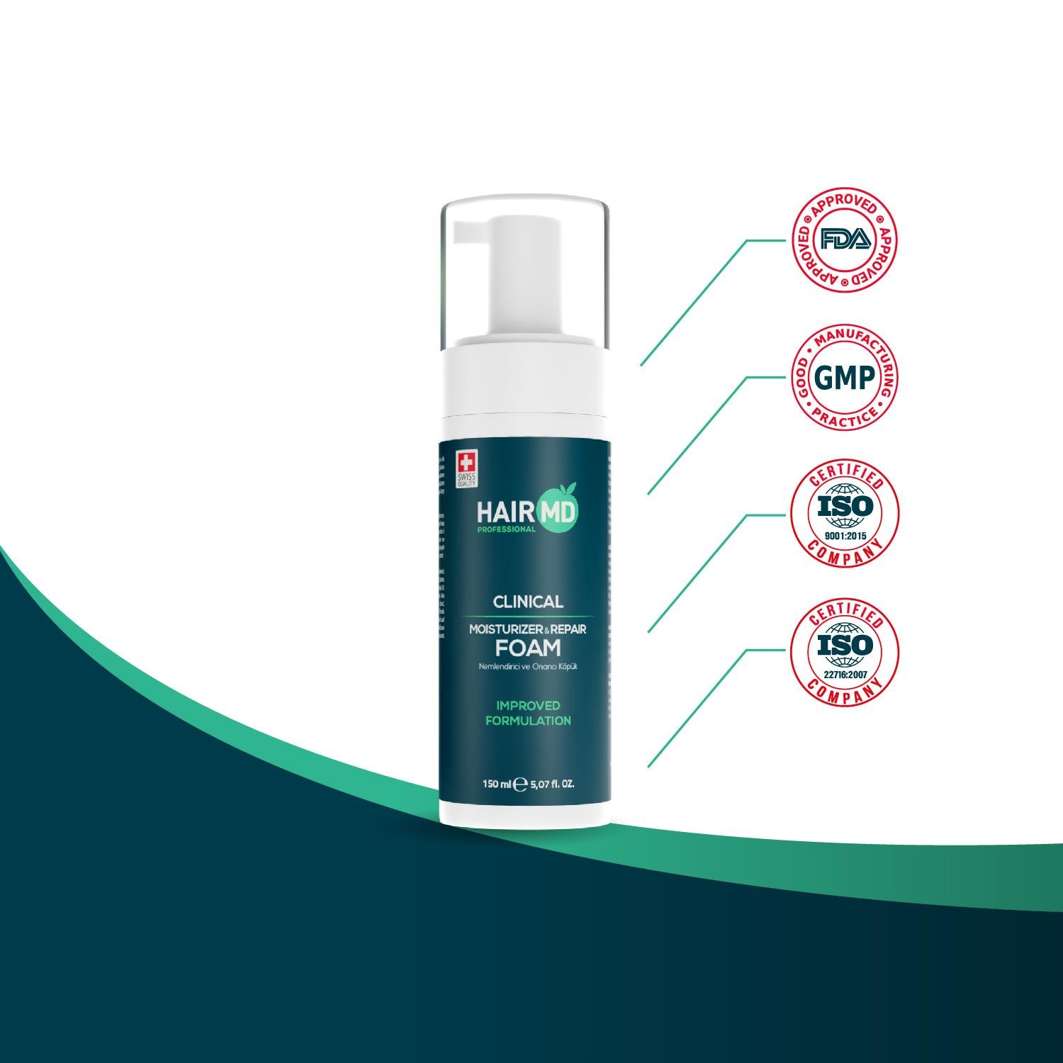 Hairmd Clinical Repair Foam 150 Ml
