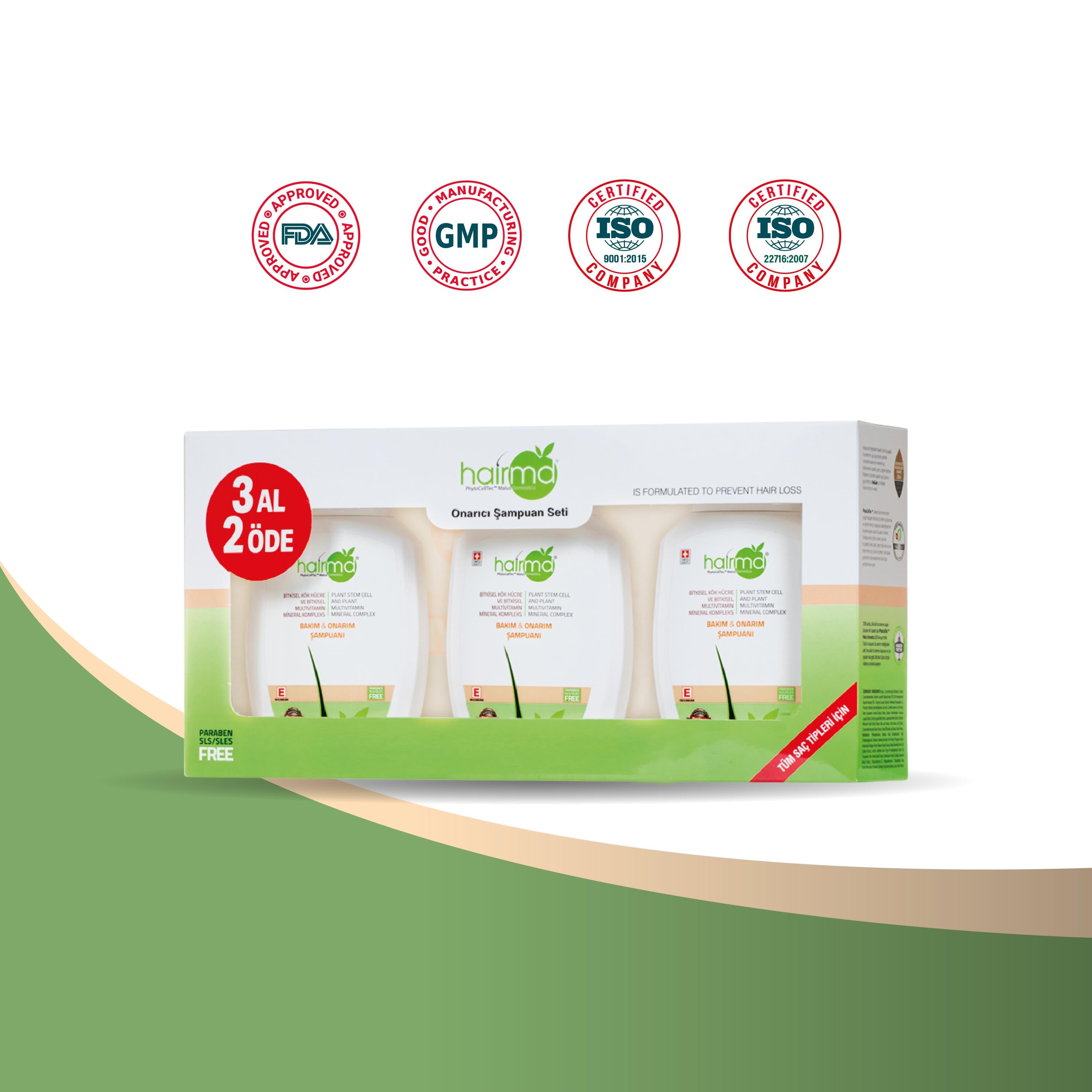 HairMD Care & Repair Shampoo 300ml Set Of 3