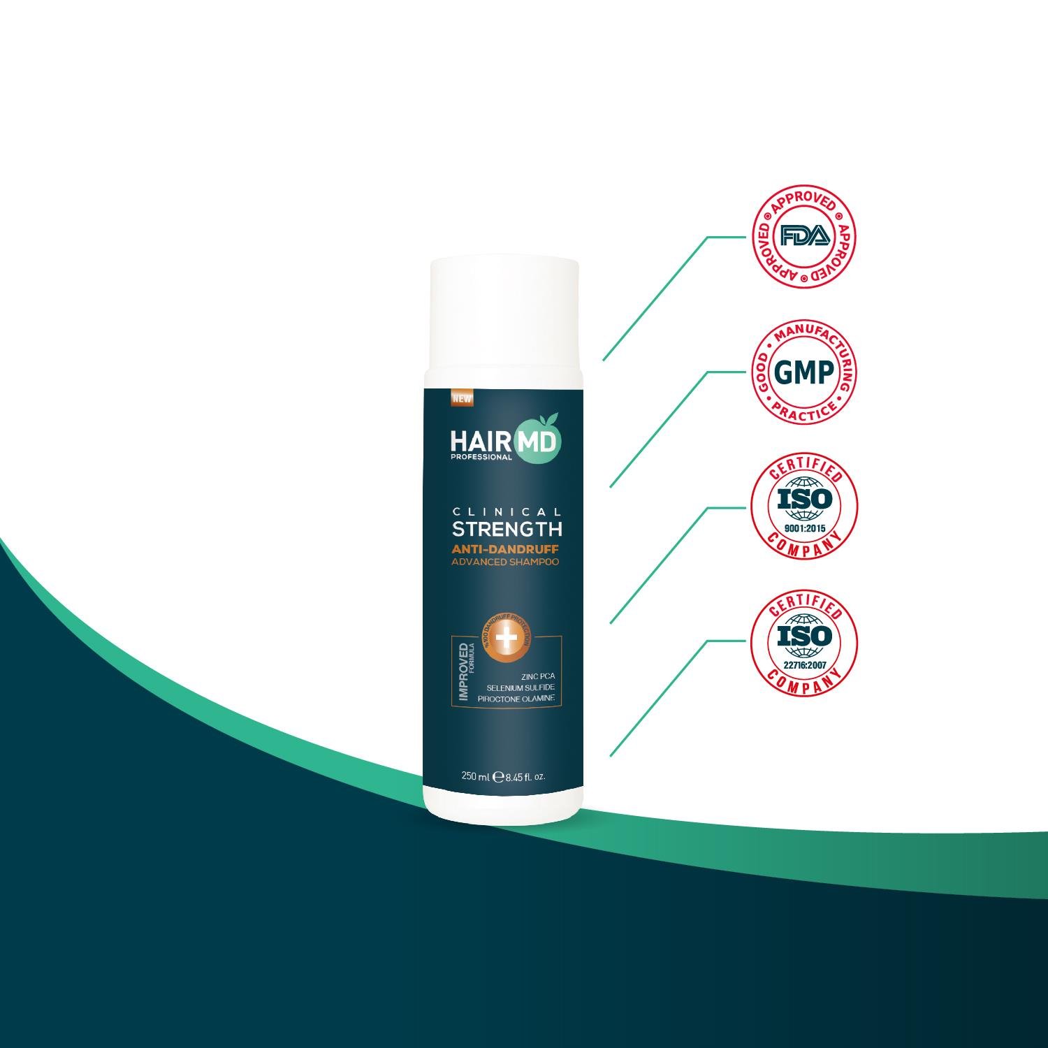Hairmd Clinical Advanced Dandruff Shampoo 250 Ml