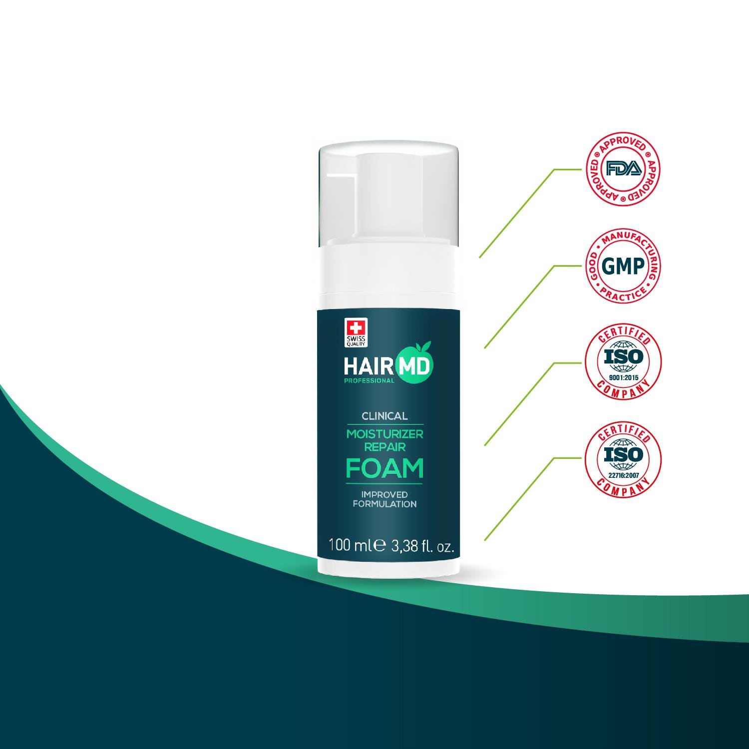 Hairmd Clinical Repair Foam 100 Ml 