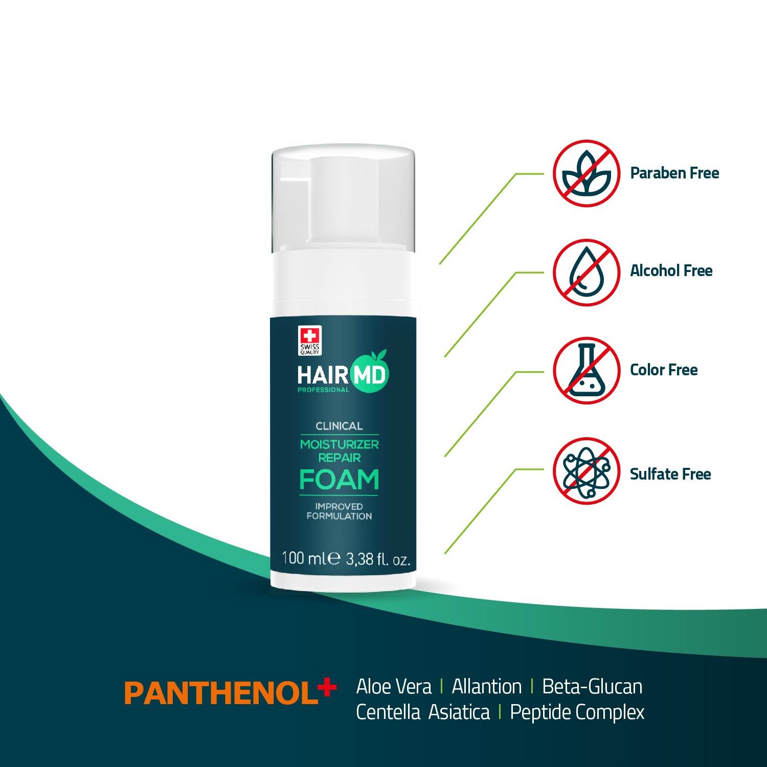 Hairmd Clinical Repair Foam 100 Ml 