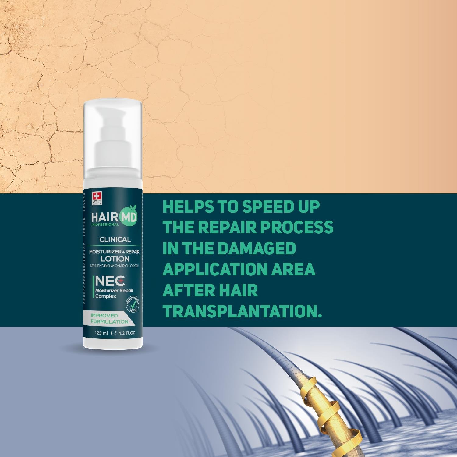 Hairmd Clinical Repair Nec Lotion 125 Ml