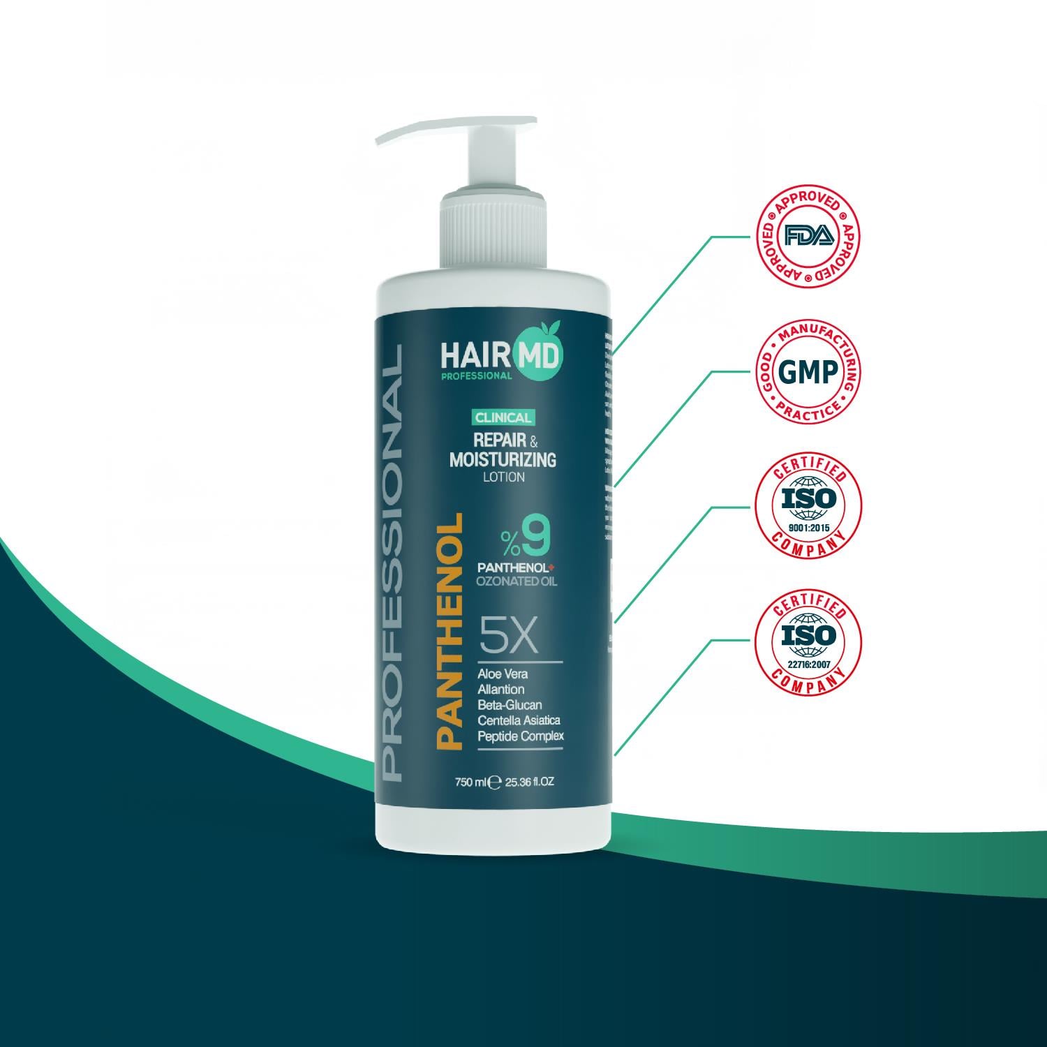 Hairmd Clinical Repair Panthenol %9 Lotion 750 Ml