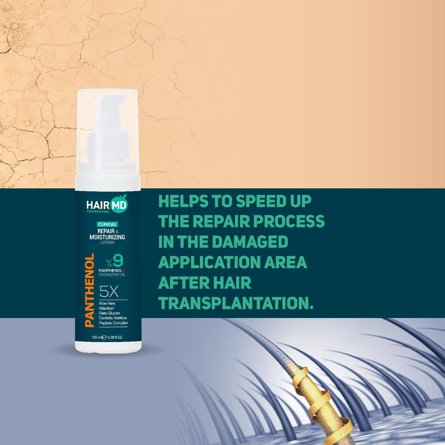 Hairmd Clinical Repair Panthenol %9 Lotion 100 Ml
