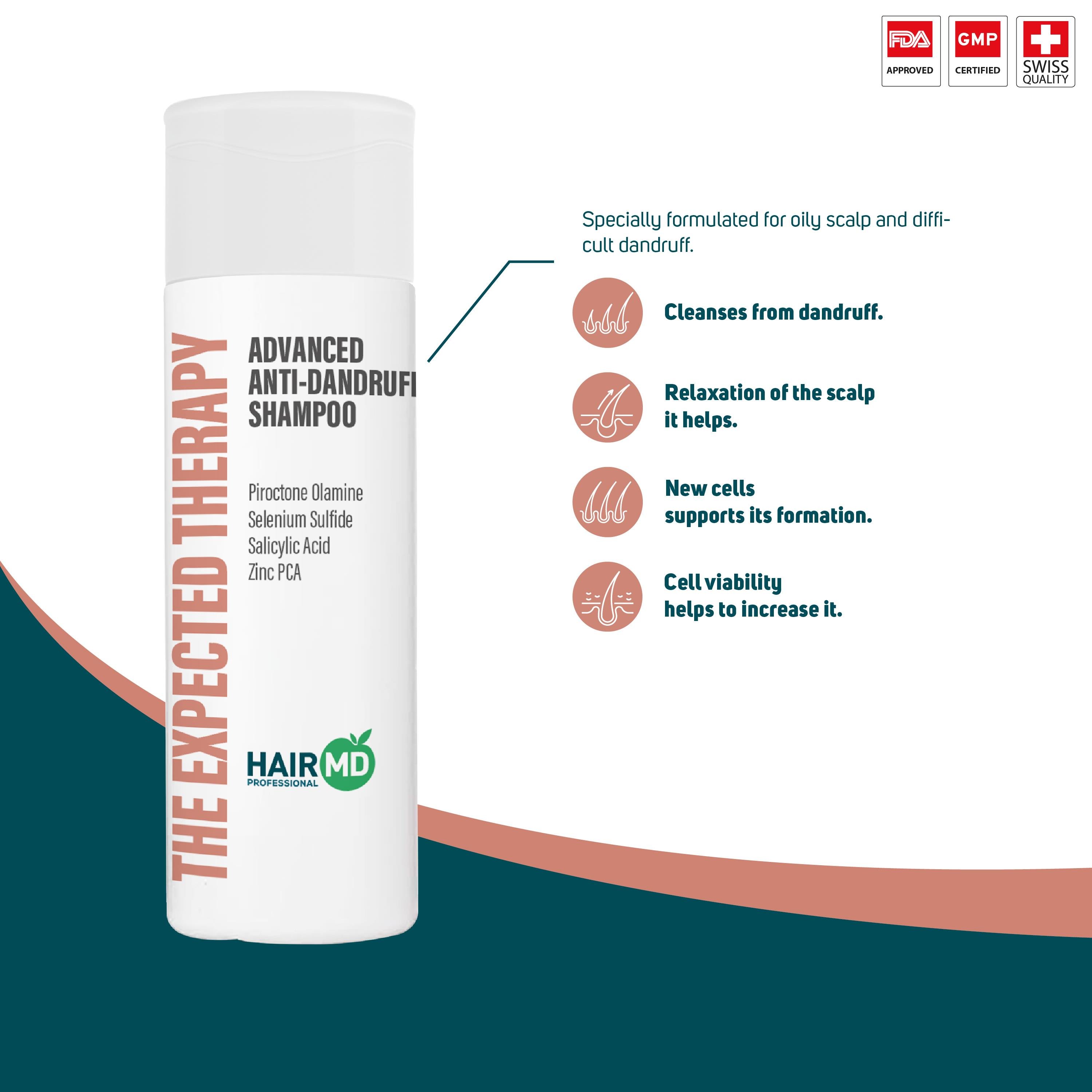 Hairmd Tet The Expert Therapy Anti Dandruff  Shampoo 200 Ml