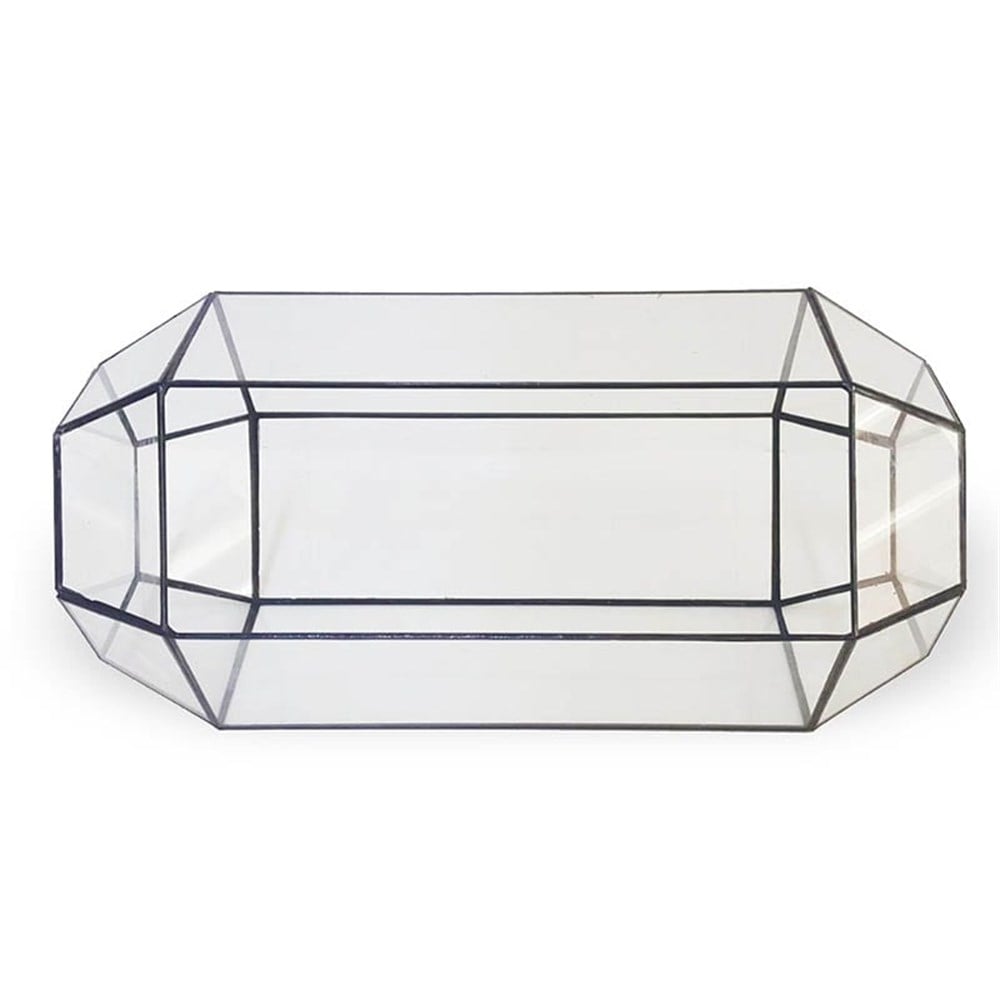 Altıgen Vitray Fanus