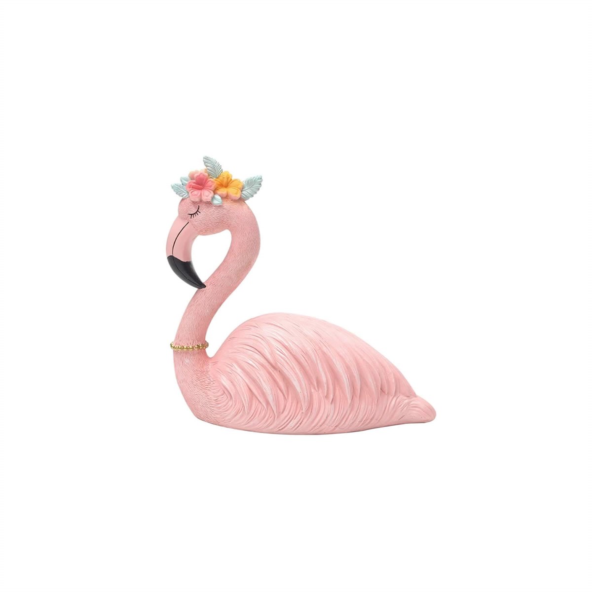 Çiçekli Flamingo Biblo