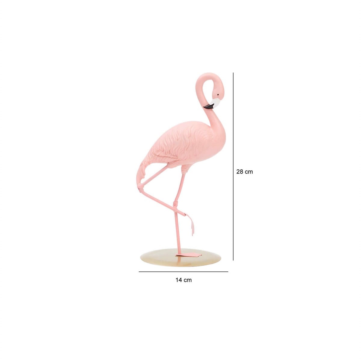 Dekoratif Flamingo Biblo