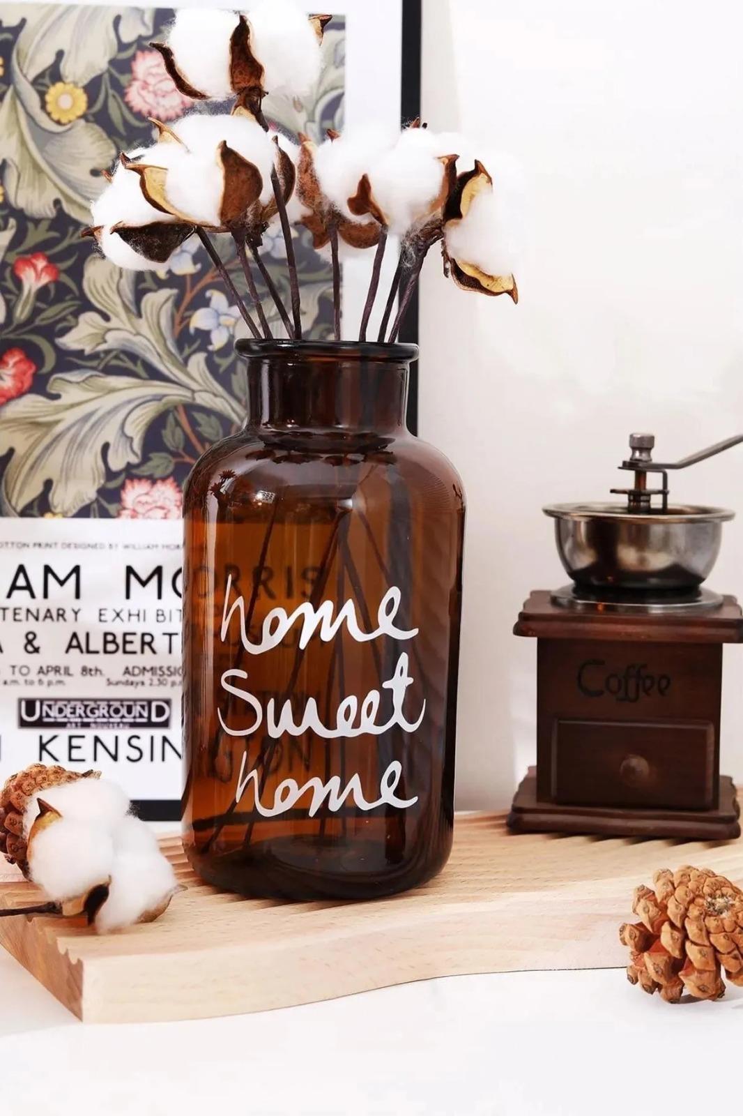 Home Sweet Amber Cam Vazo 
