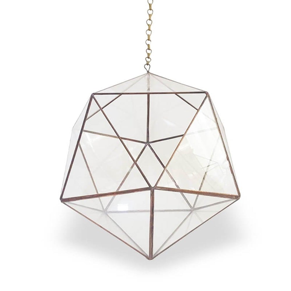 Nebula Askılı Vitray Fanus