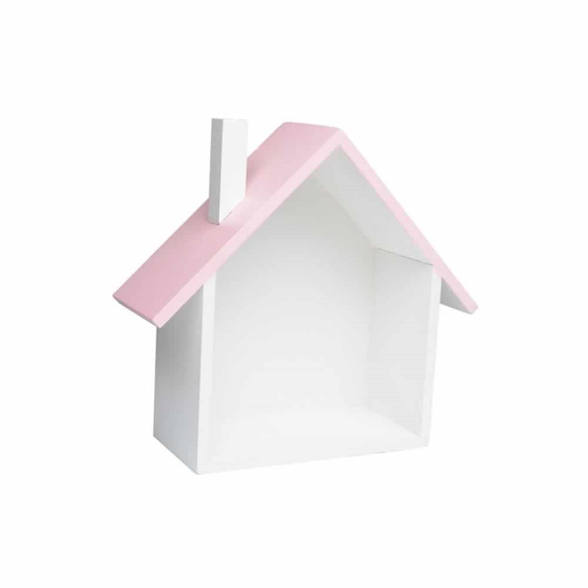Pembe Çatılı Ev Raf