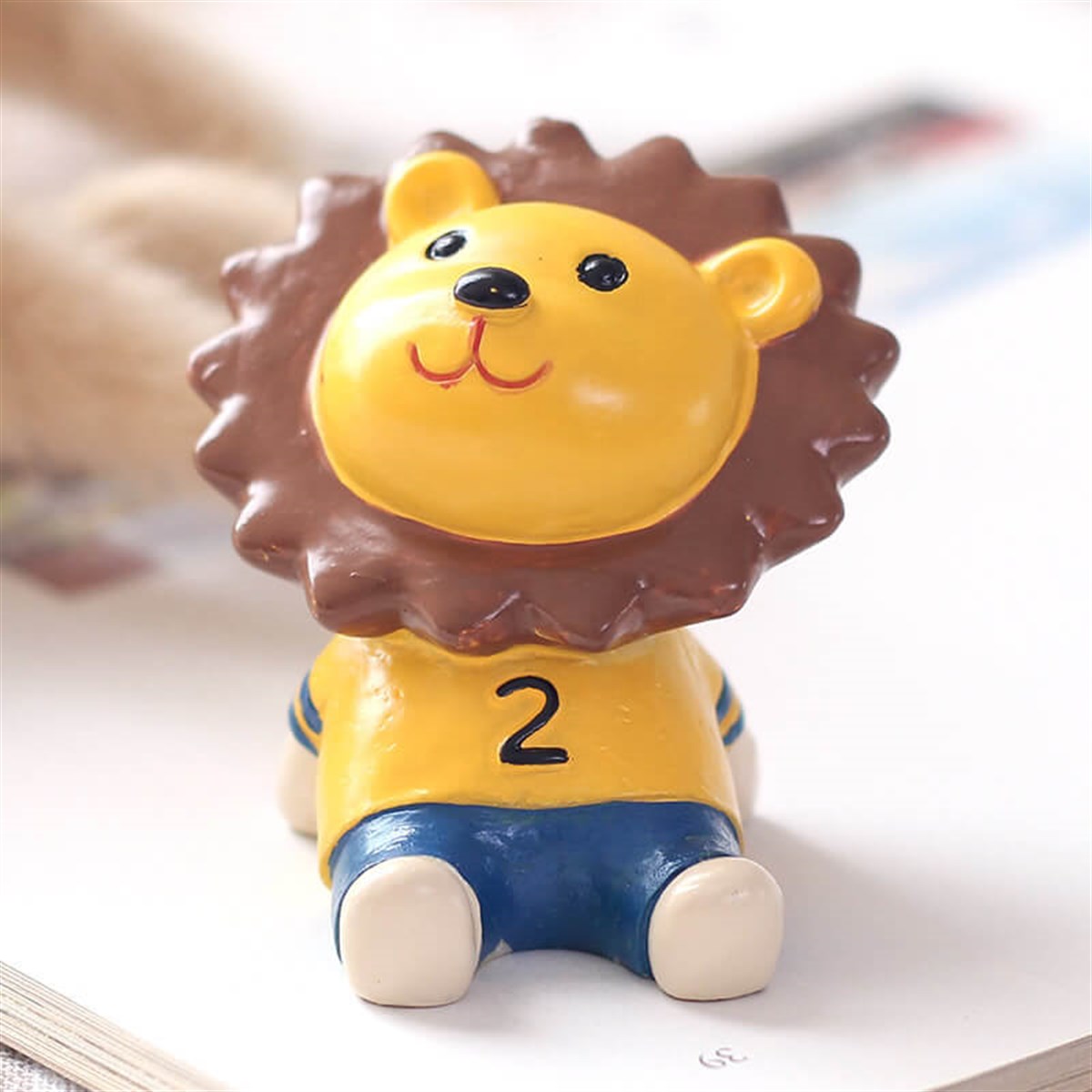 Sevimli Aslan Biblo Dekor