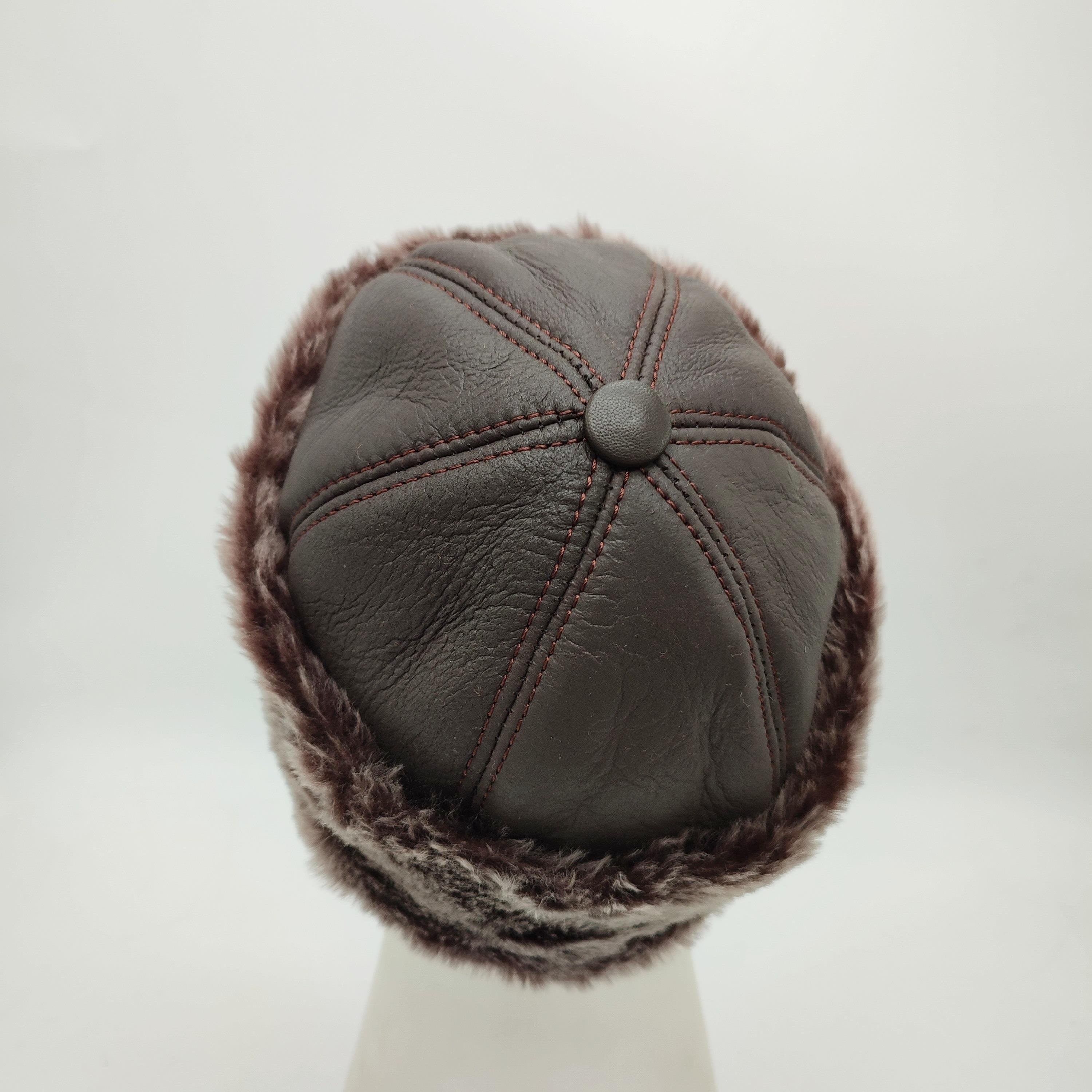 Çeçen Model Kürk Bere Kahve Renk