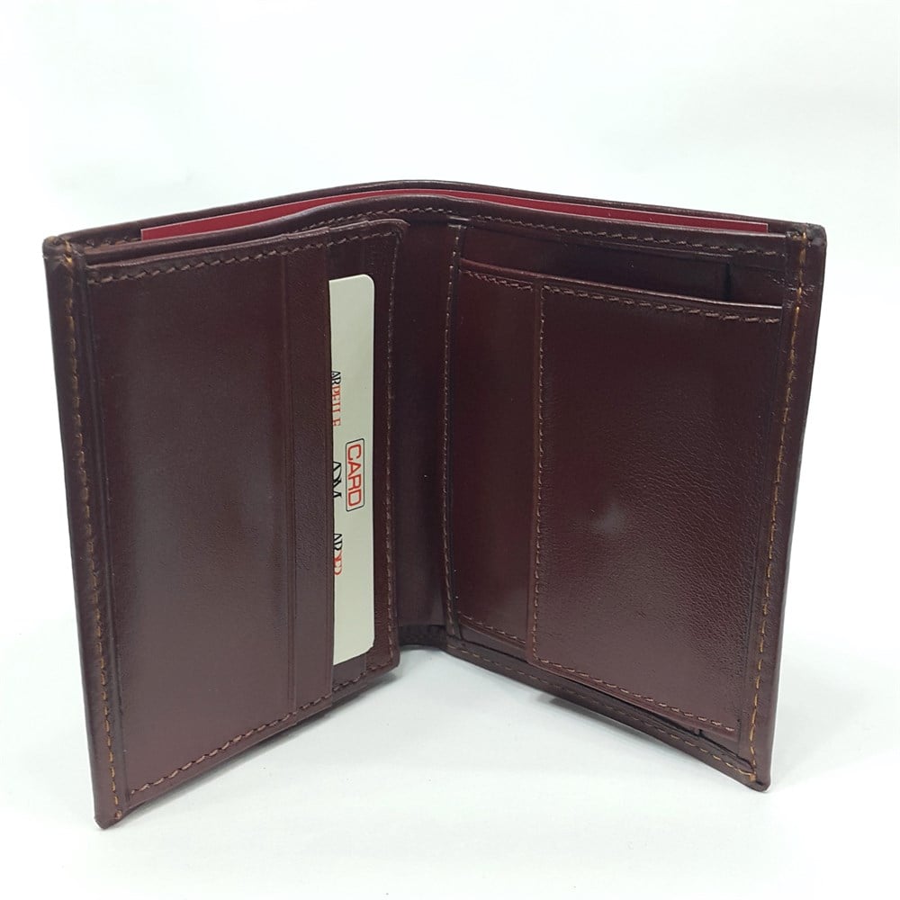 çok bölmeli şık model erkek deri cüzdan