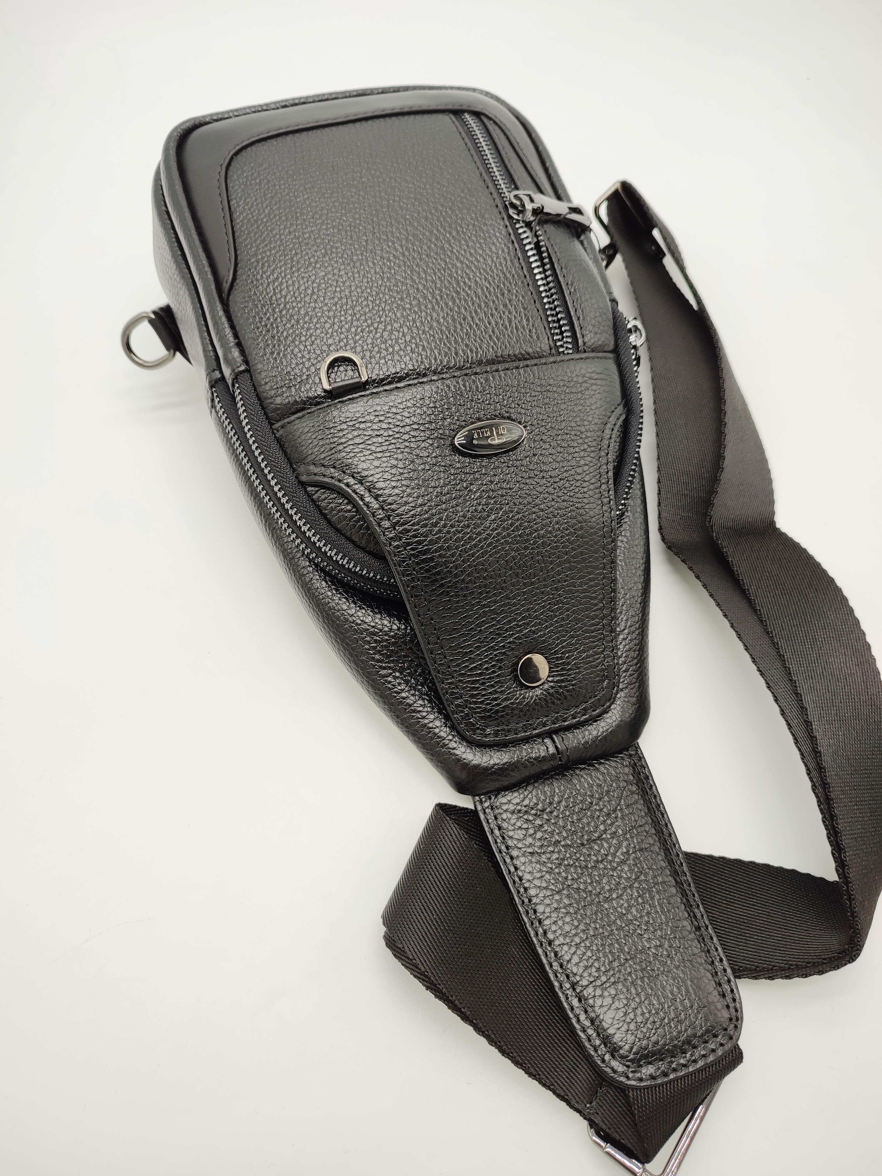 Erkek Deri Badi Bag Çanta Spor Model