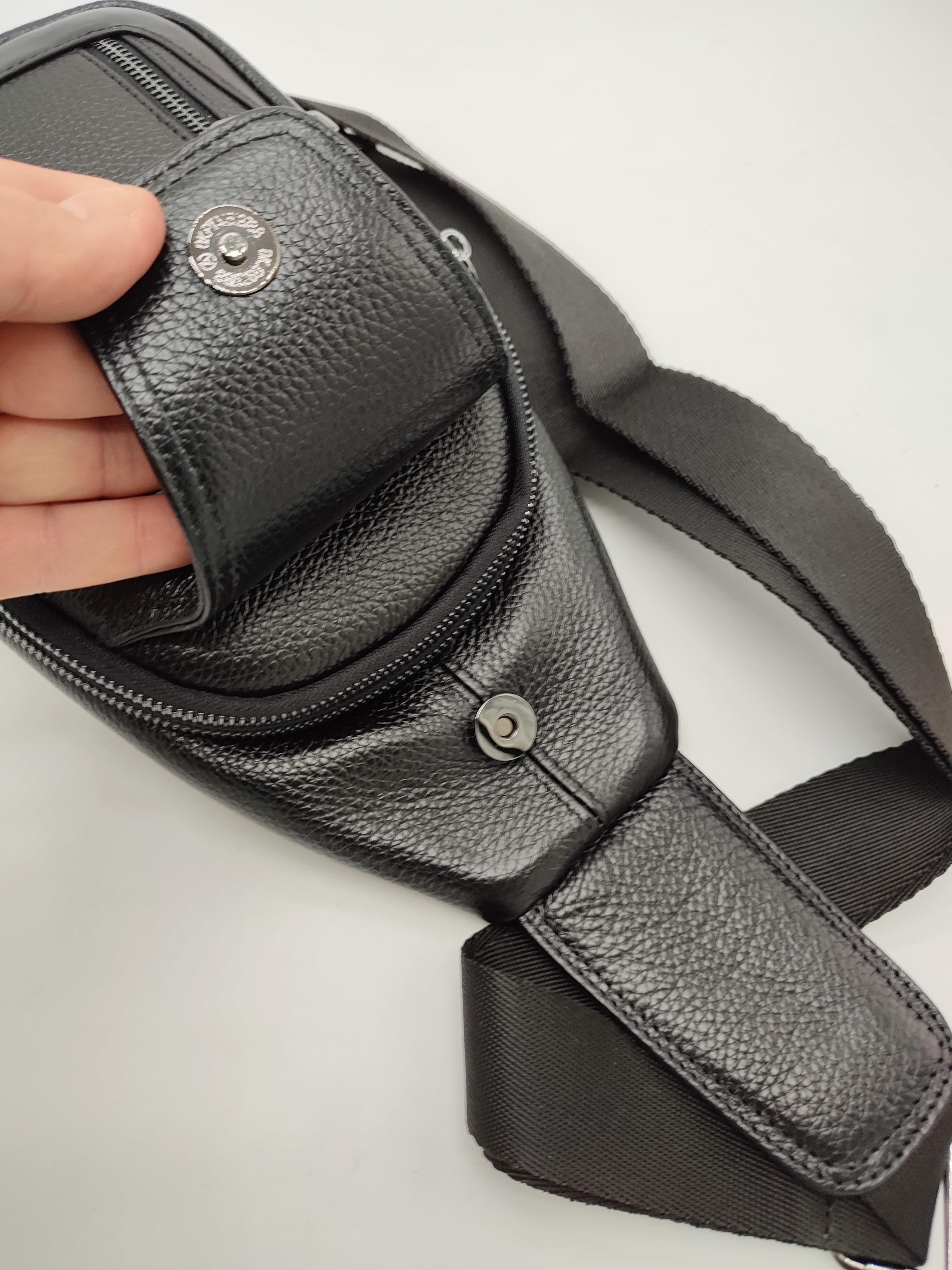 Erkek Deri Badi Bag Çanta Spor Model