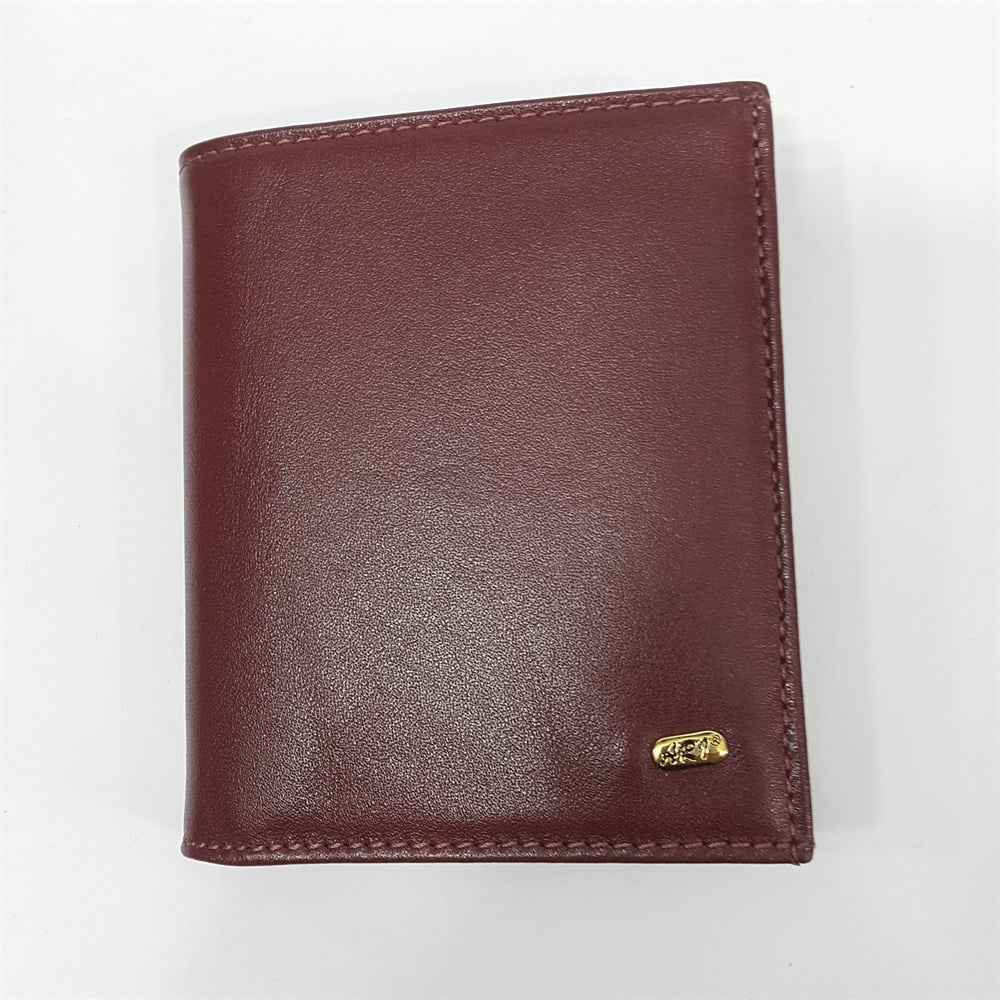 içi fermuarlı erkek deri cüzdan