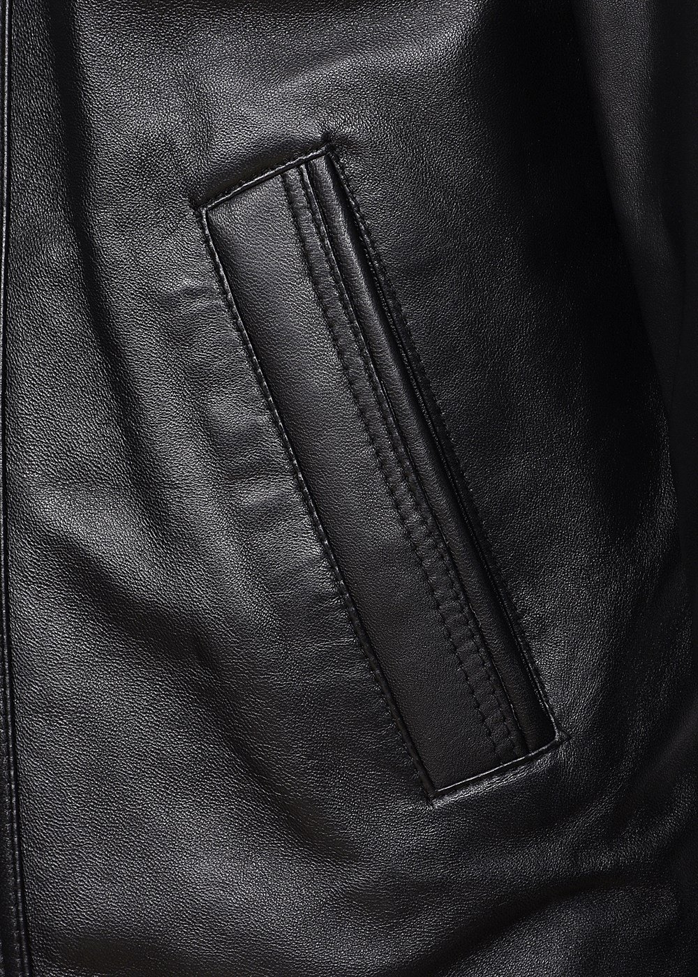 İçi Ve Yakası Kürklü Kışlık Deri Mont