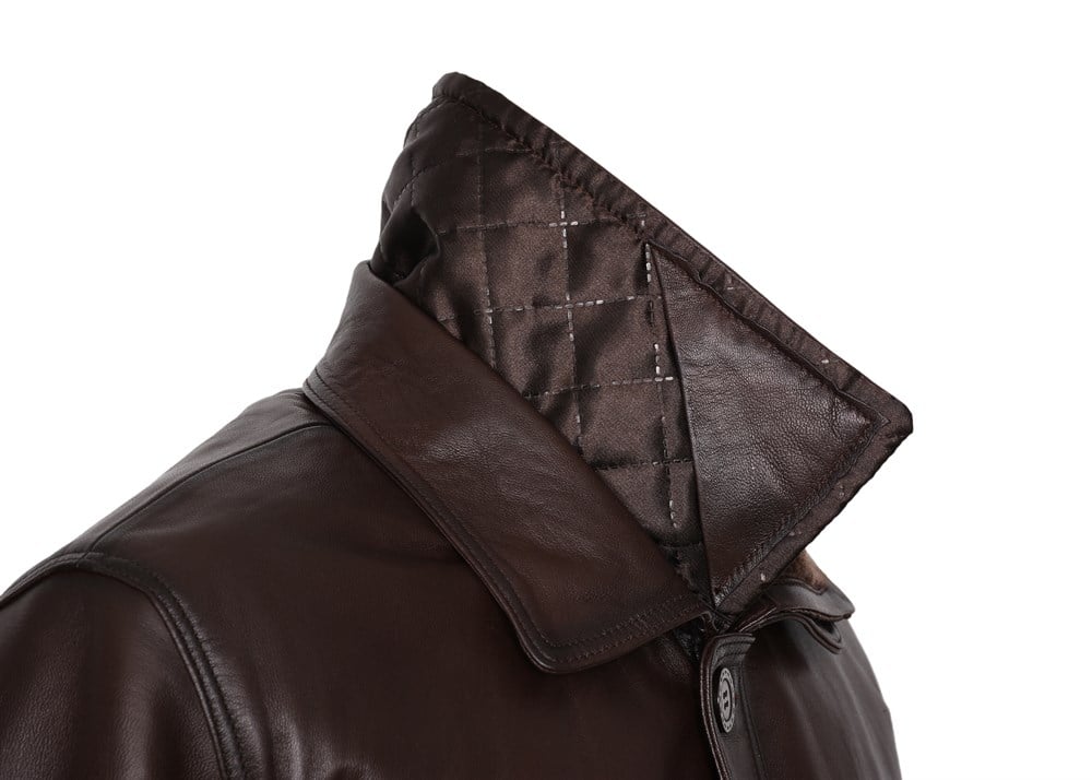 İçi Ve Yakası Kürklü Kışlık Deri Mont