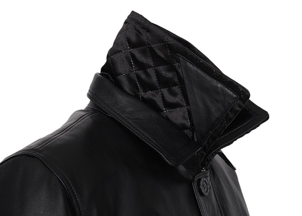 İçi Ve Yakası Kürklü Kışlık Deri Mont