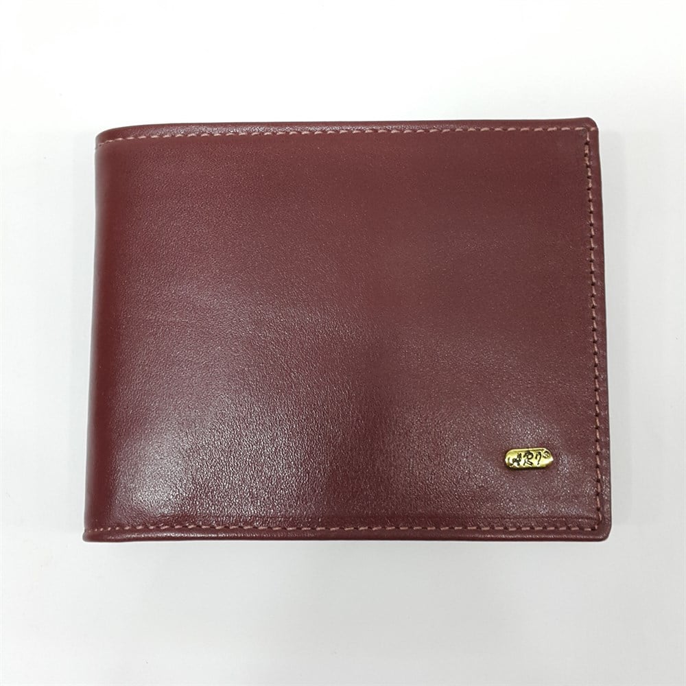 Kahve-Siyah-Taba Renkte Kartlık, Kimlik, Ehliyet Bölmeli Yatay Deri Cüzdan