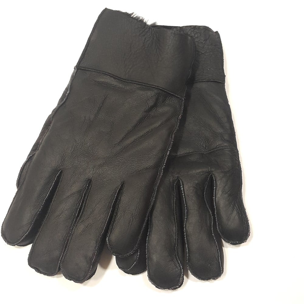 Kahverengi Komple Koyun Kürklü Bayan Eldiven