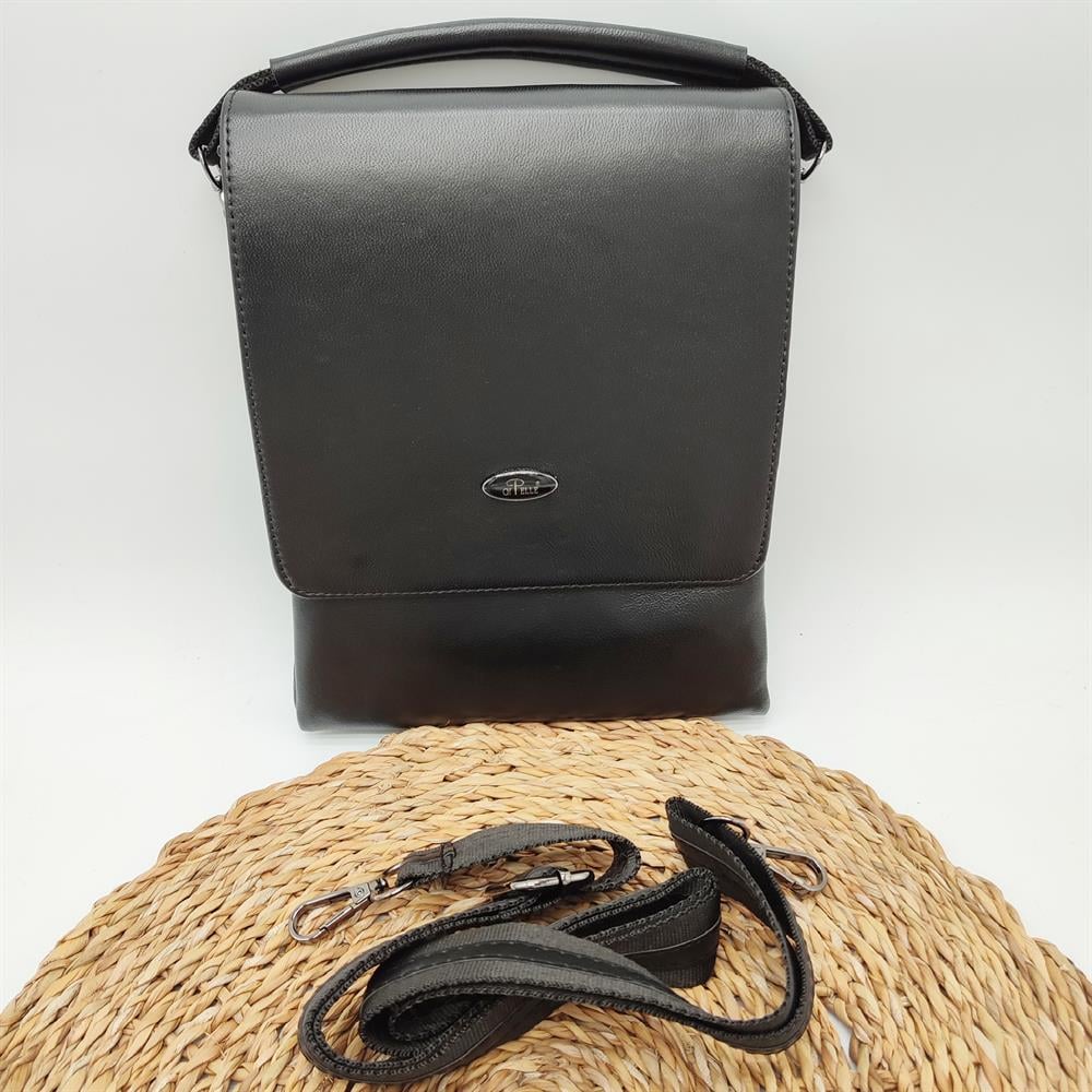 Mıknatıs Kapaklı Deri El Çantası