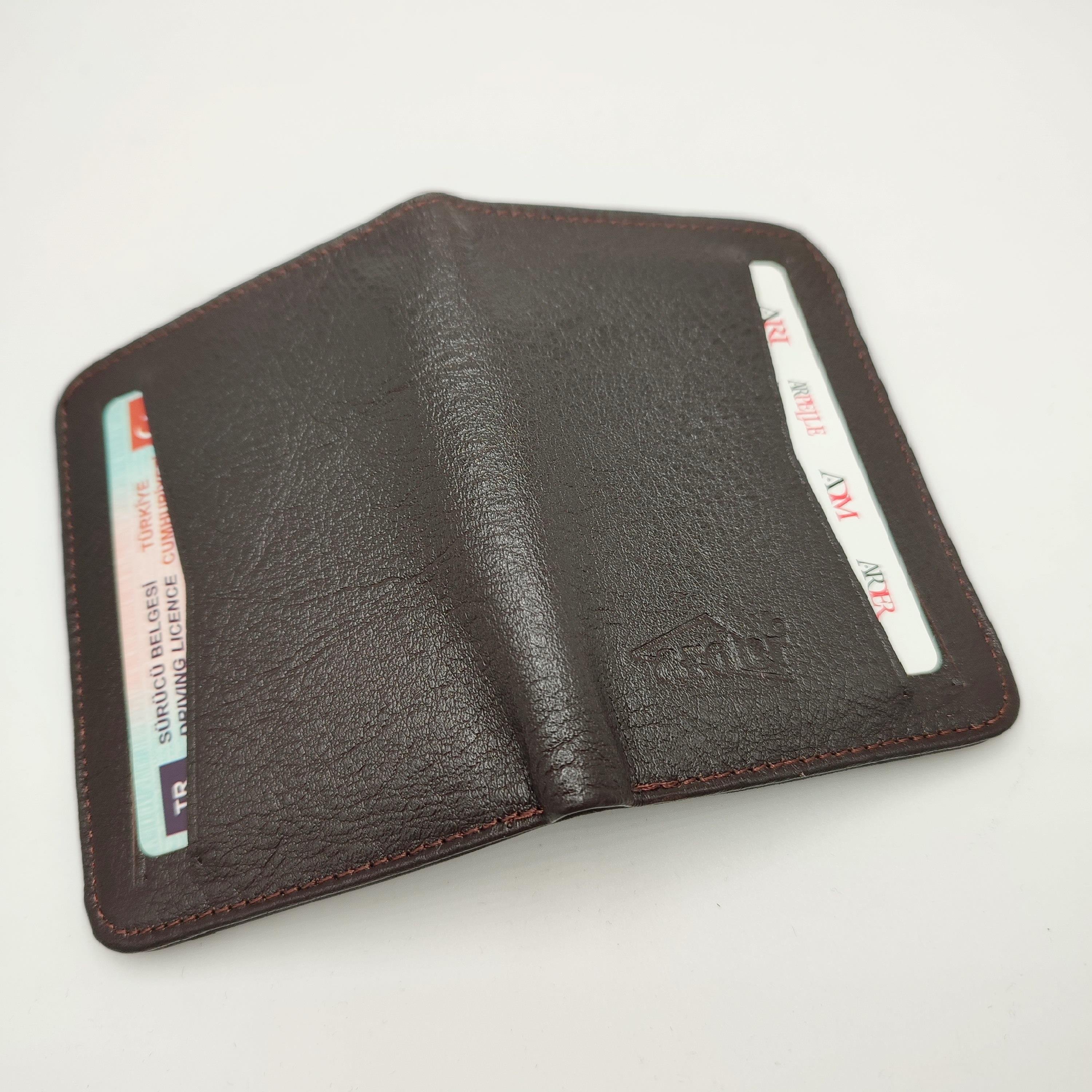 Mıknatıslı Dikey Model  Erkek Cüzdan 