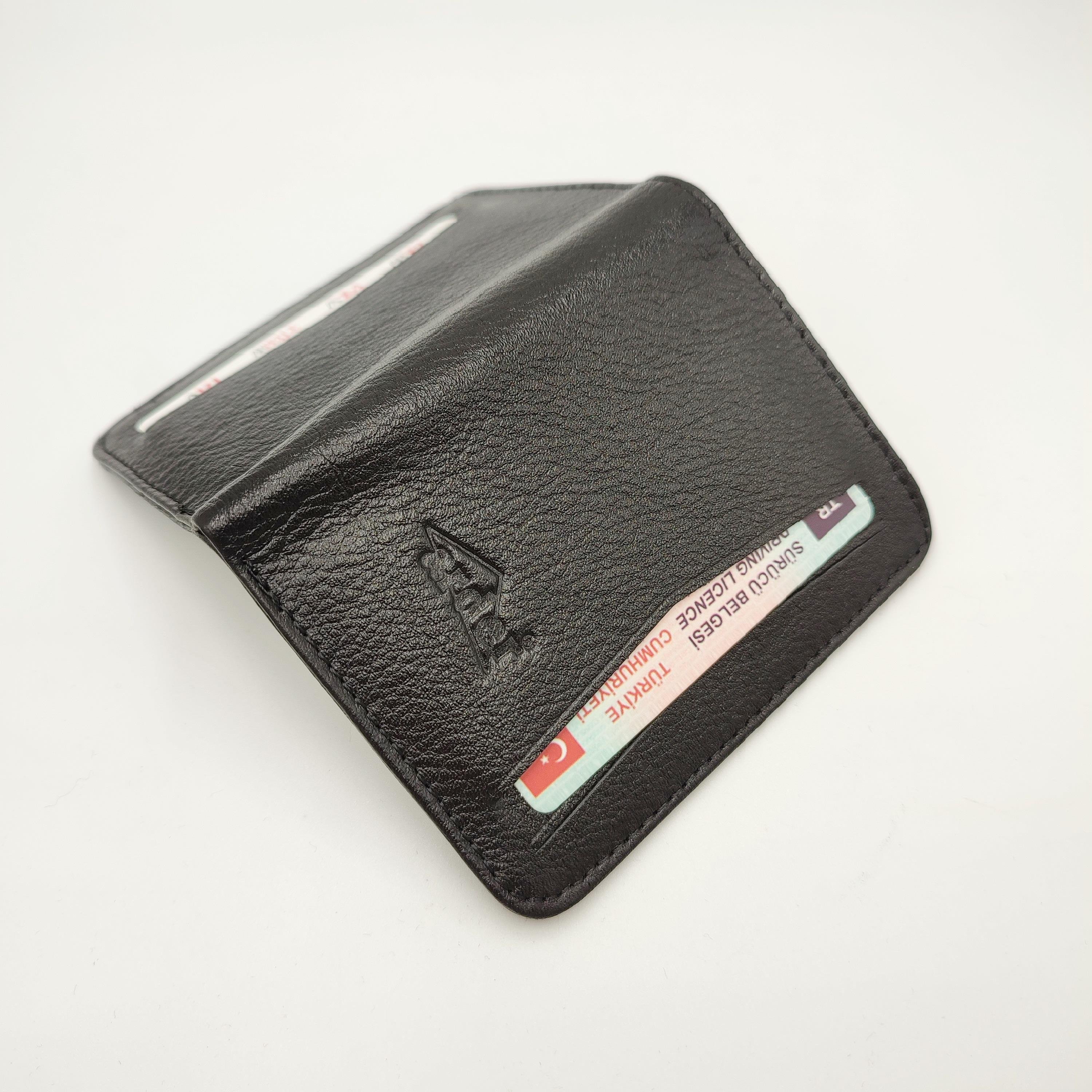 Mıknatıslı Dikey Model  Erkek Cüzdan 