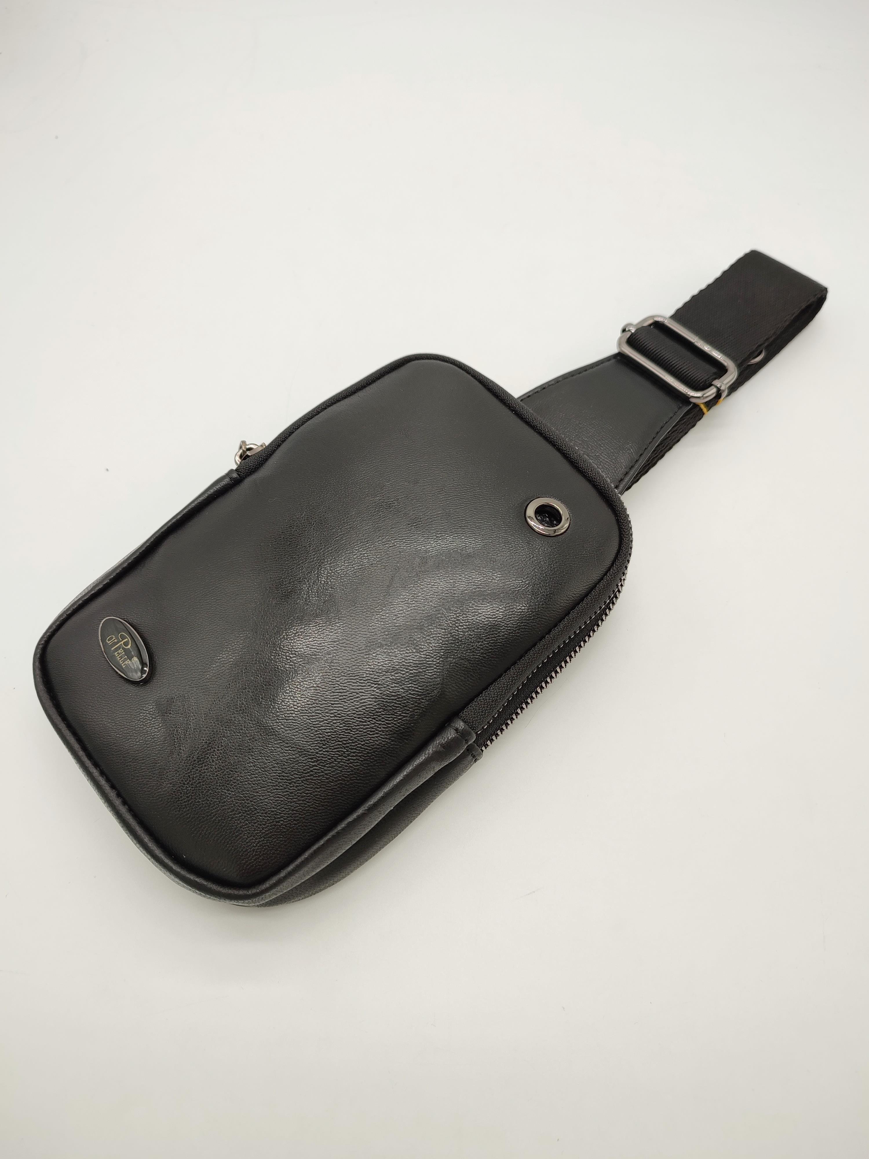 Mini Boy Erkek Göğüs Çantası Siyah Renk