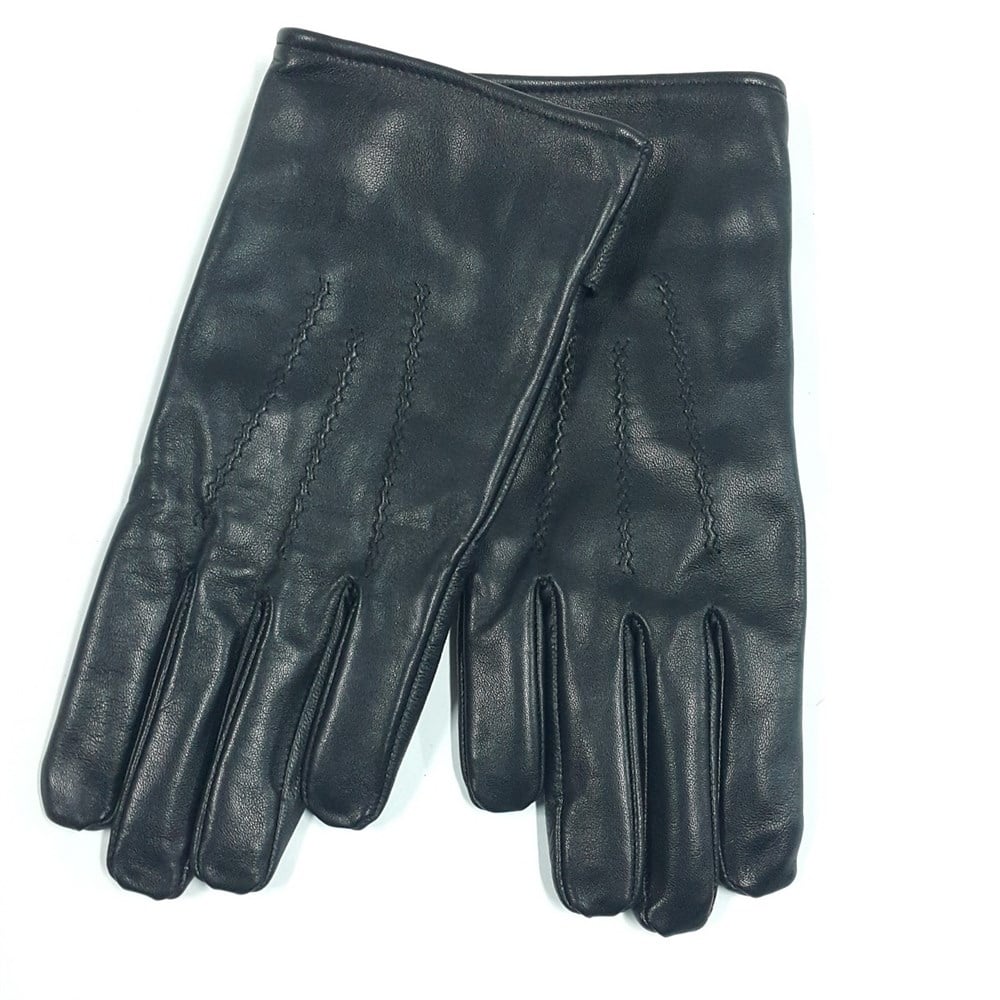 Polarlı Erkek Deri Kemerli Eldiven