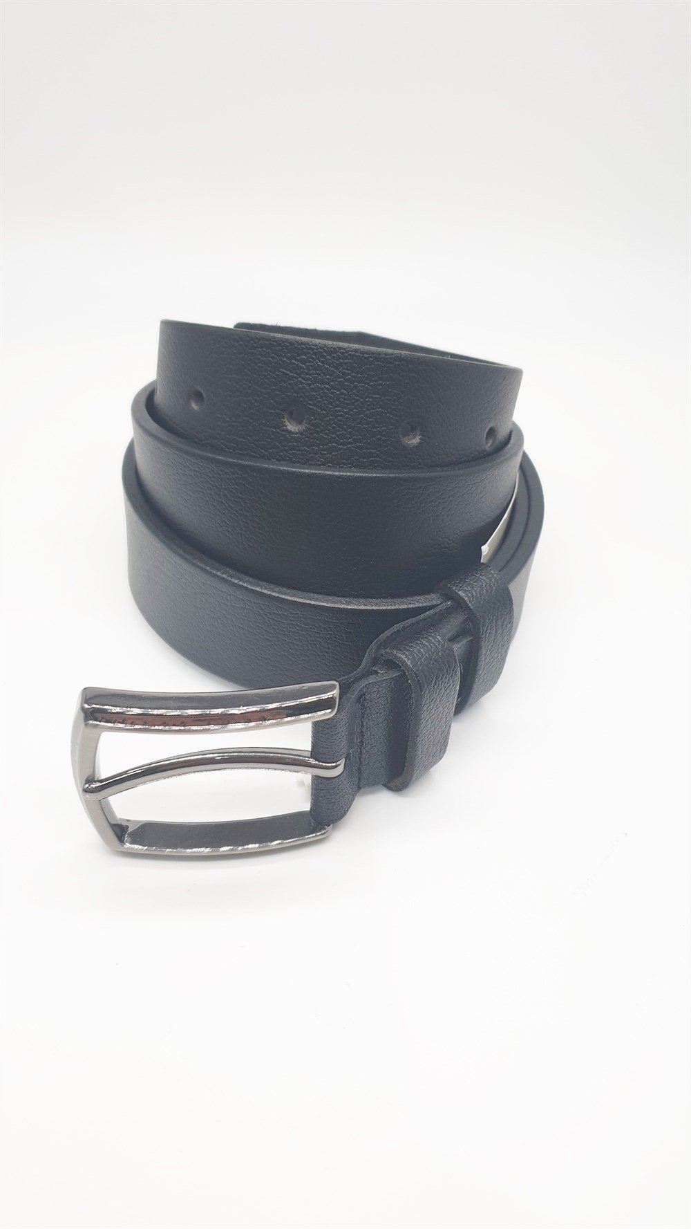 Şık ve Sade Siyah Renk Erkek Klasik Kemer