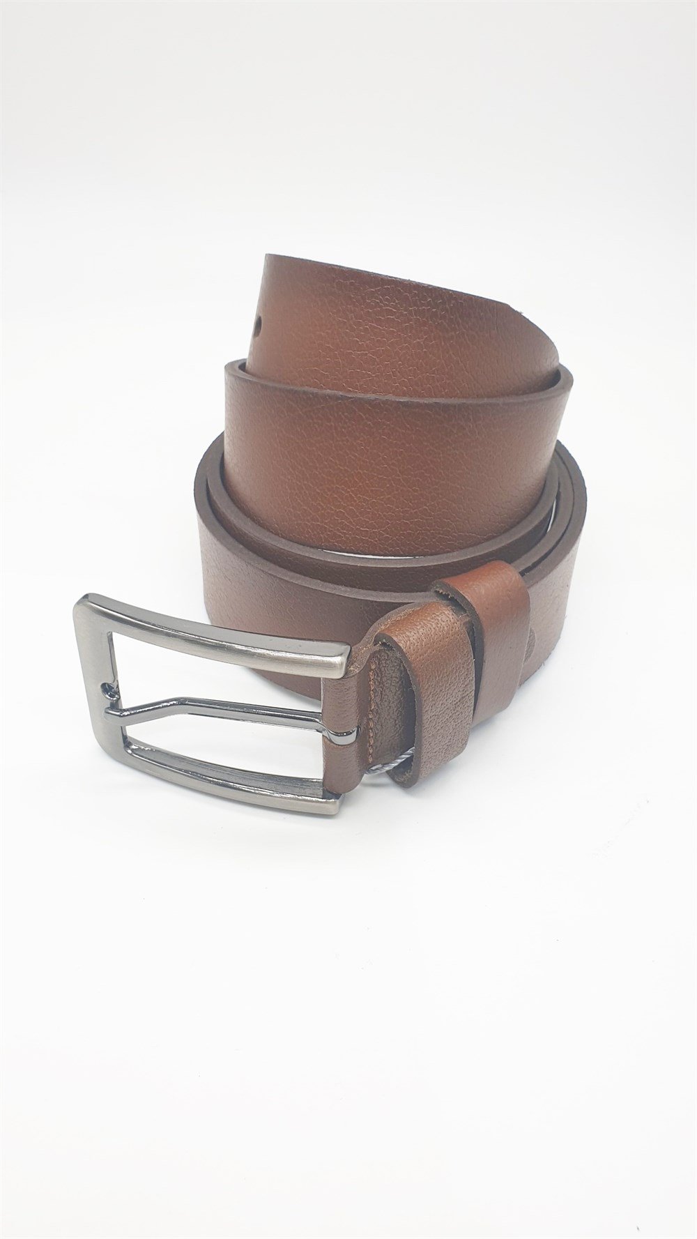 Şık ve Sade Taba Renk Erkek Klasik Kemer