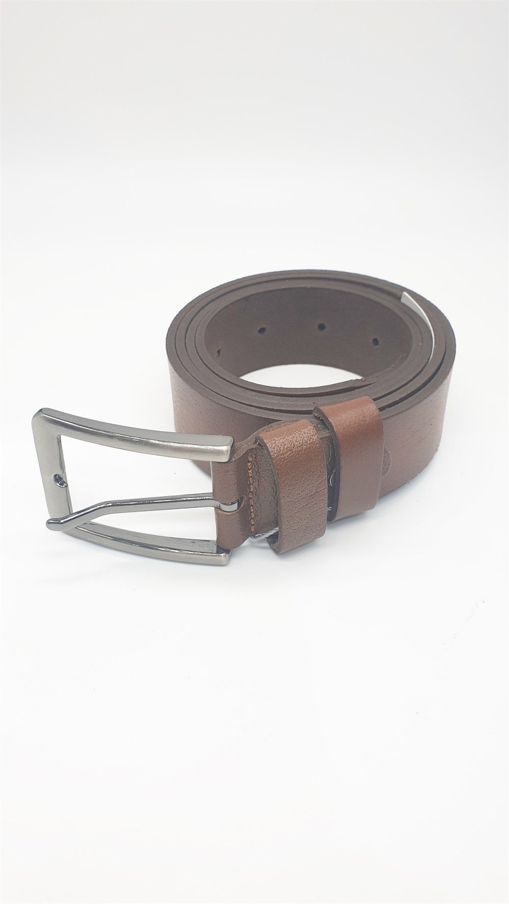 Şık ve Sade Taba Renk Erkek Klasik Kemer