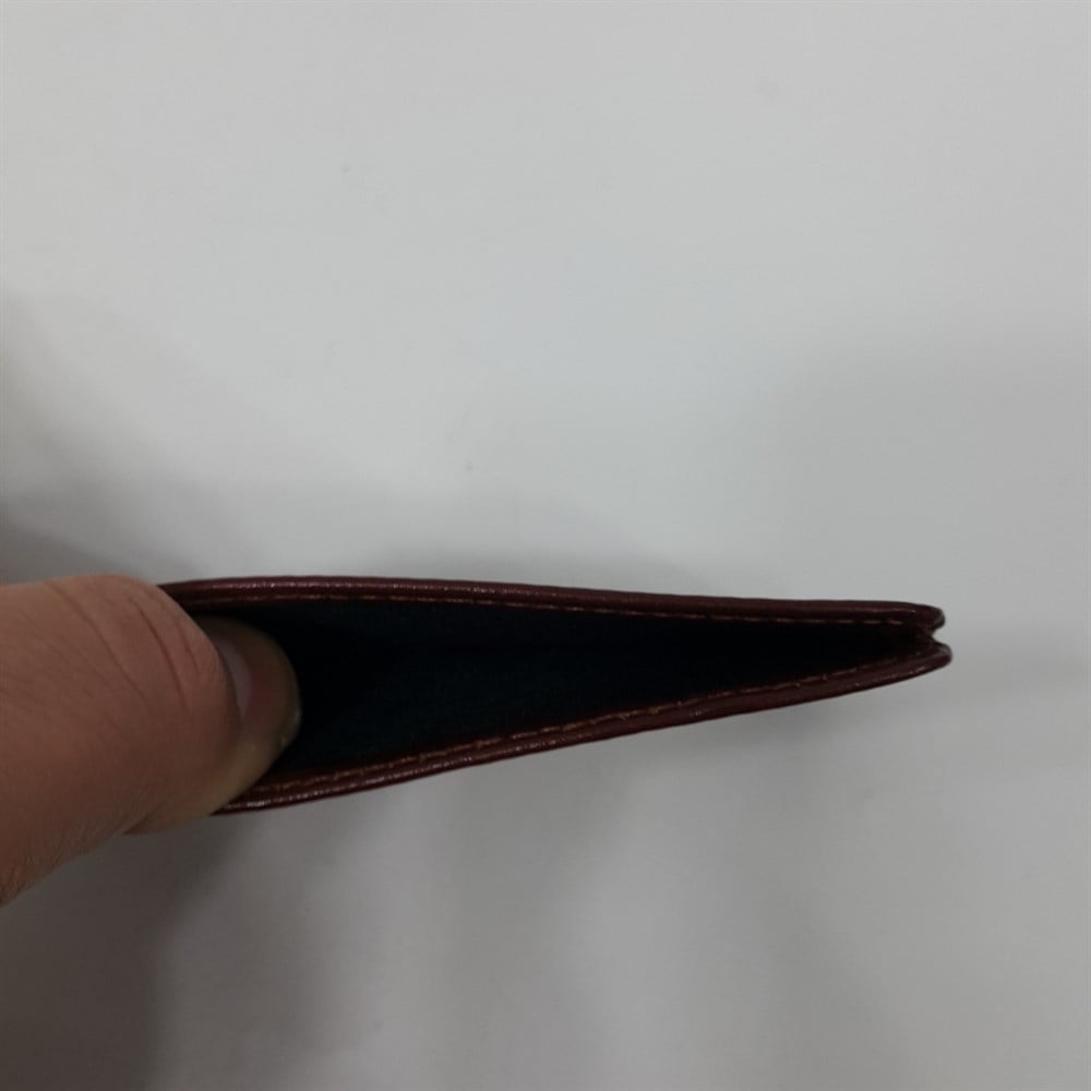 Siyah-Taba-Kahve Renkte Kart Cepli Dikey Model Hakiki Deri Kartlık