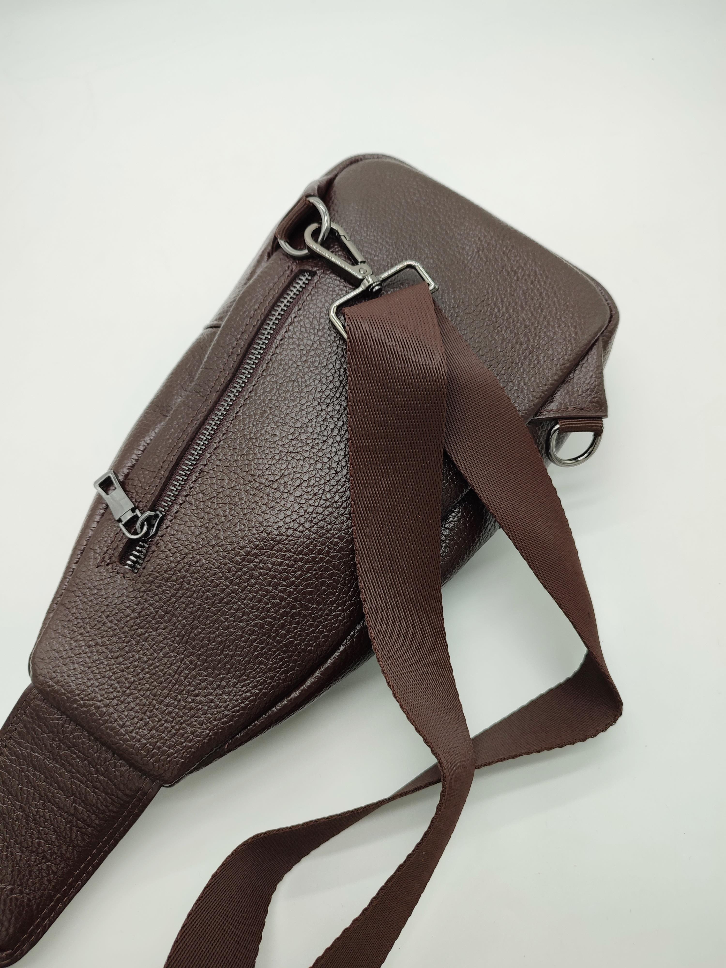 Spor Model Erkek Deri Badi Bag Çanta 