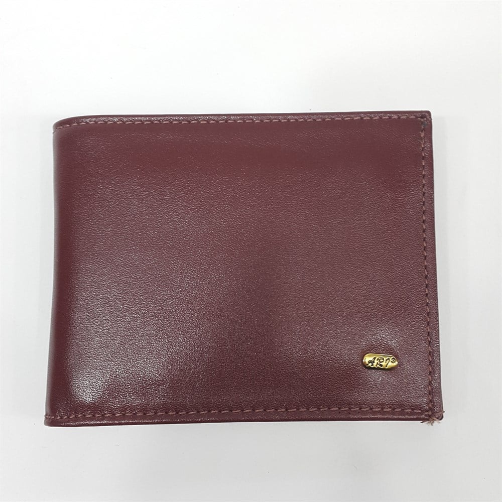 Taba-Siyah-Kahve Renkte Kartlık, Kimlik Ve Bozuk Para Bölmeli Yatay Deri Cüzdan