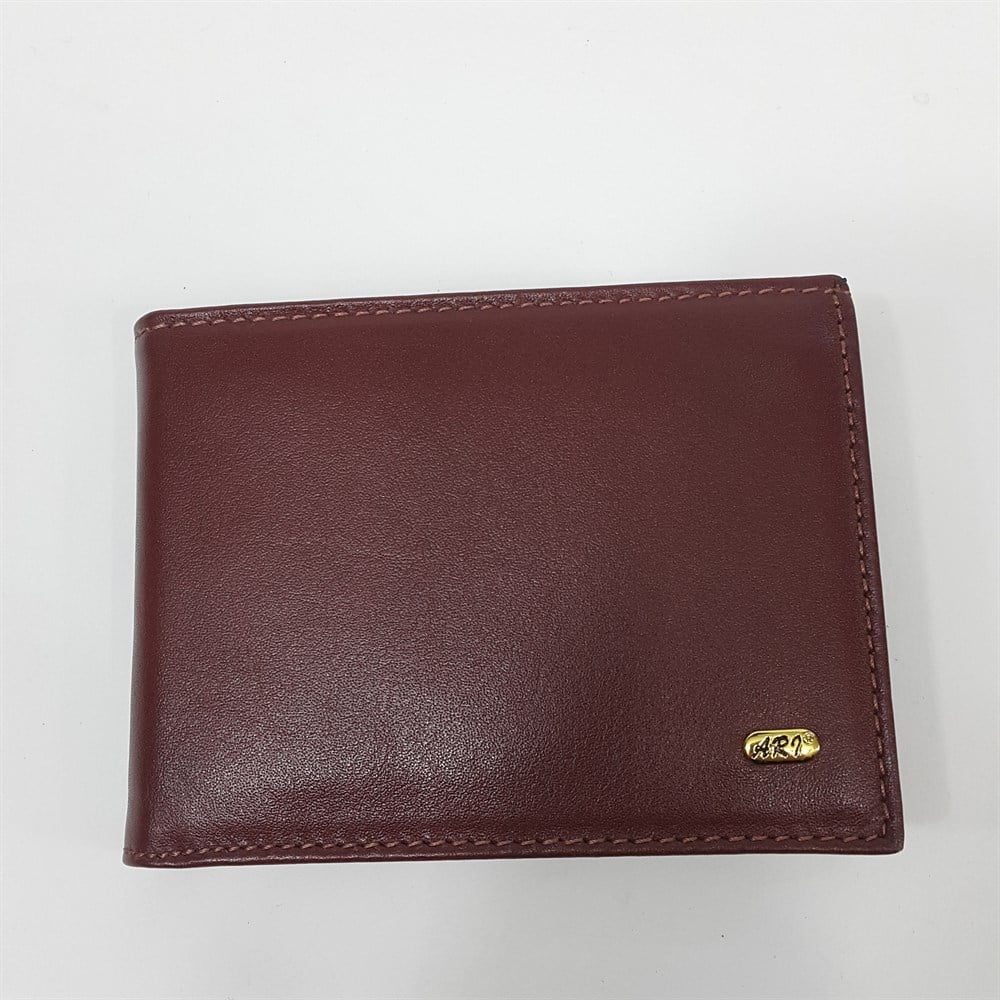 yatay model erkek deri cüzdan