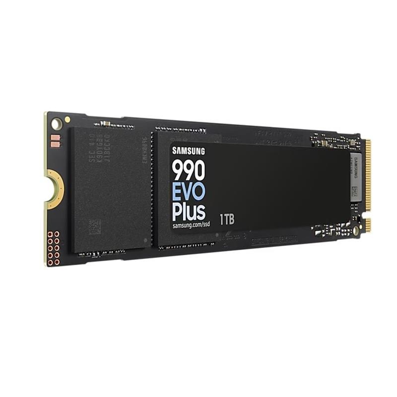 1 TB 990 EVO PLUS SAMSUNG NVME M.2 MZ-V9S1T0BW PCIE 7150-6300 MB/S SAMSUNG TR GARANTILI