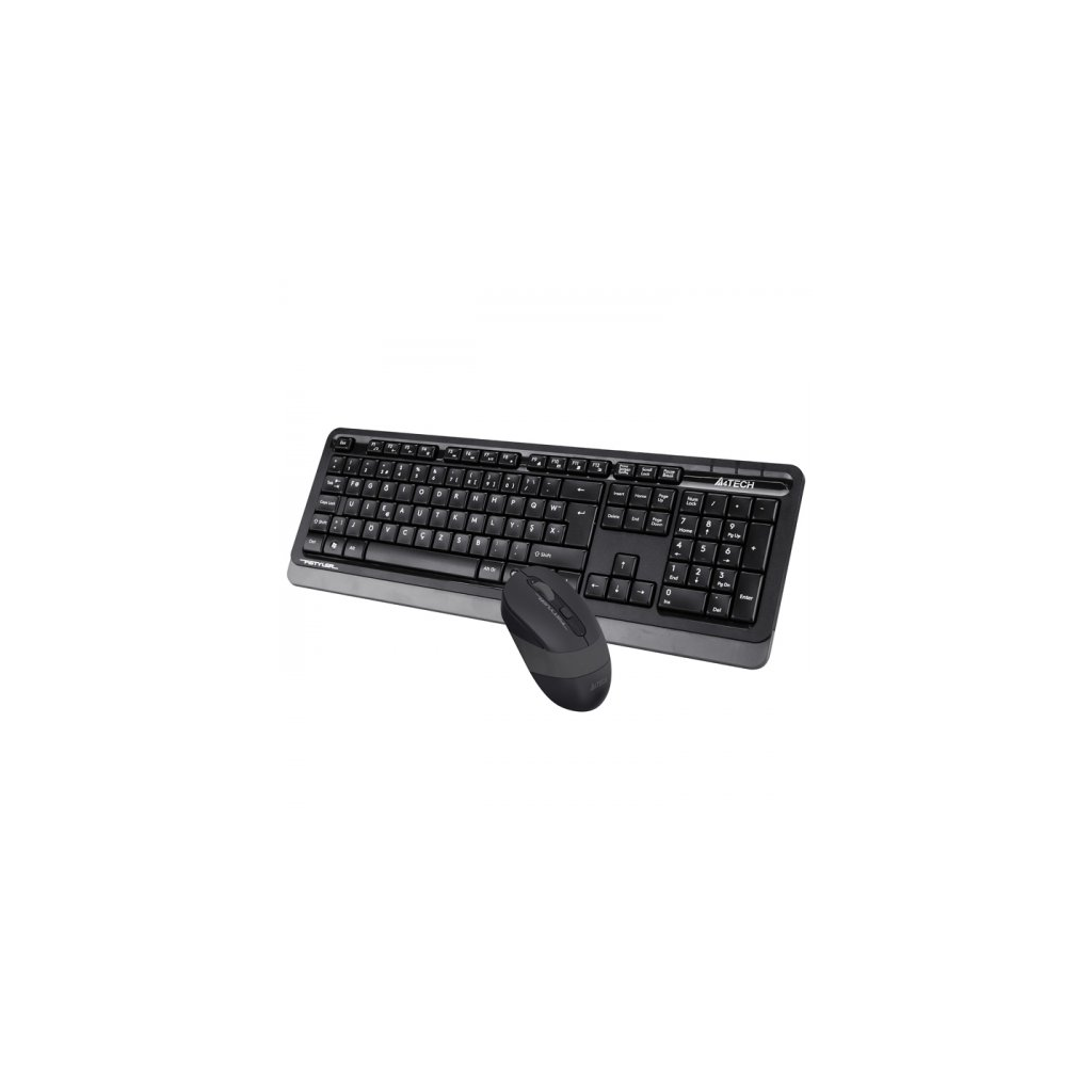 A4 TECH FG1010, Gri, FSTYLER, 2.4Ghz Kablosuz, Türkçe F, Klavye Mouse Set