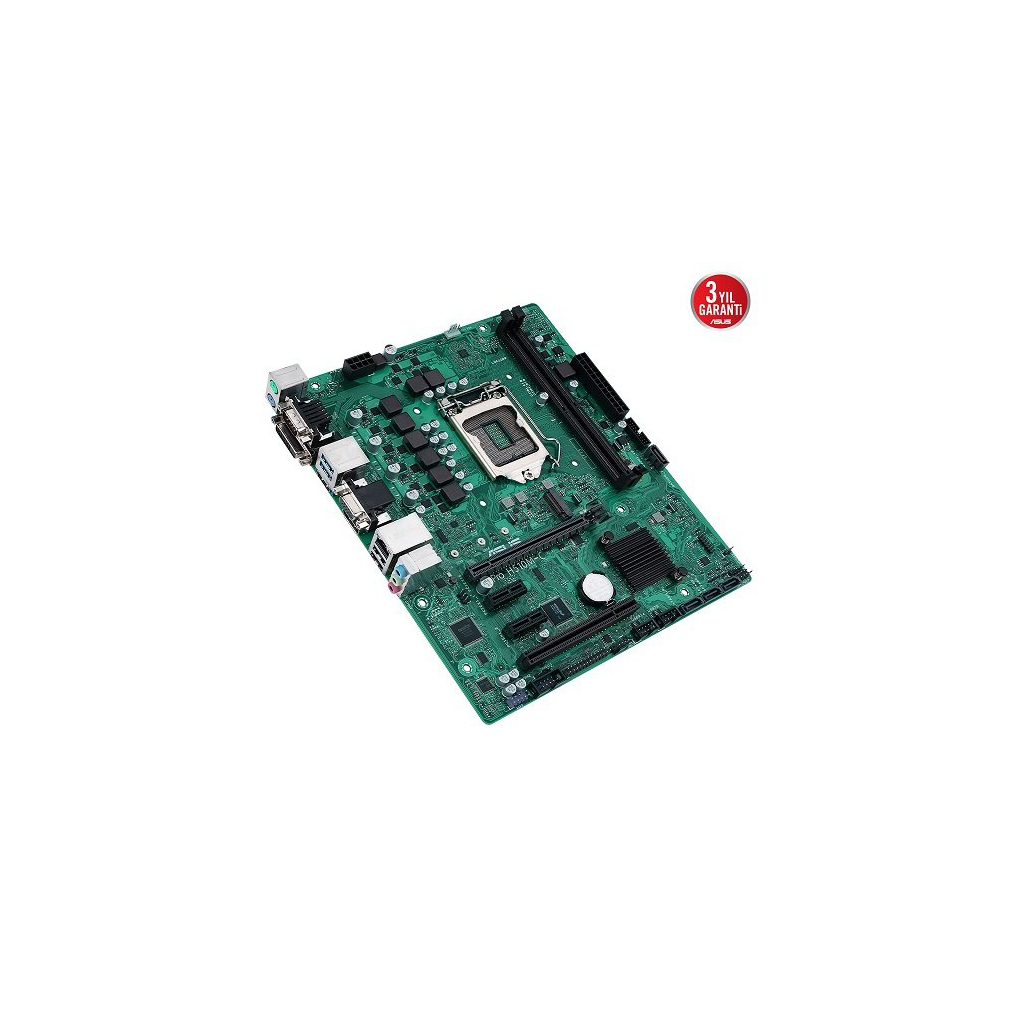 ASUS PR0 H510M-C CSM M.2 D-SUB DP HDMI USB3,2 LGA1200 10 ve 11.Nesil