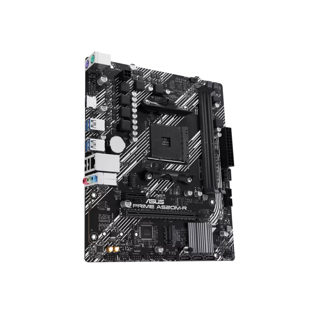 ASUS PRIME A520M-R, 2xDDR4, 1x M.2, HDMI, AM4 Soket Anakart