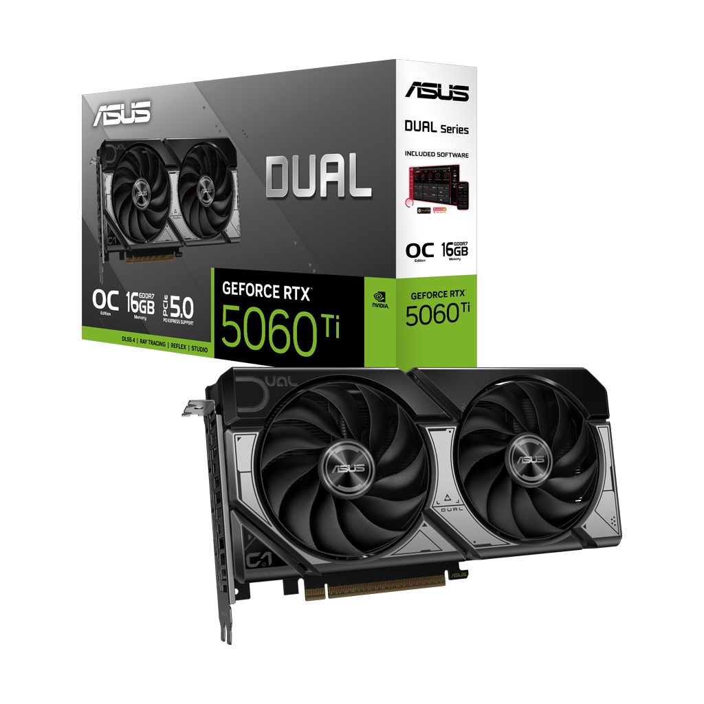 ASUS PRIME-RTX5060TI-O16G, 16Gb, 128Bit, GDDR7, 1xHDMI, 3xDP GAMING Ekran Kartı
