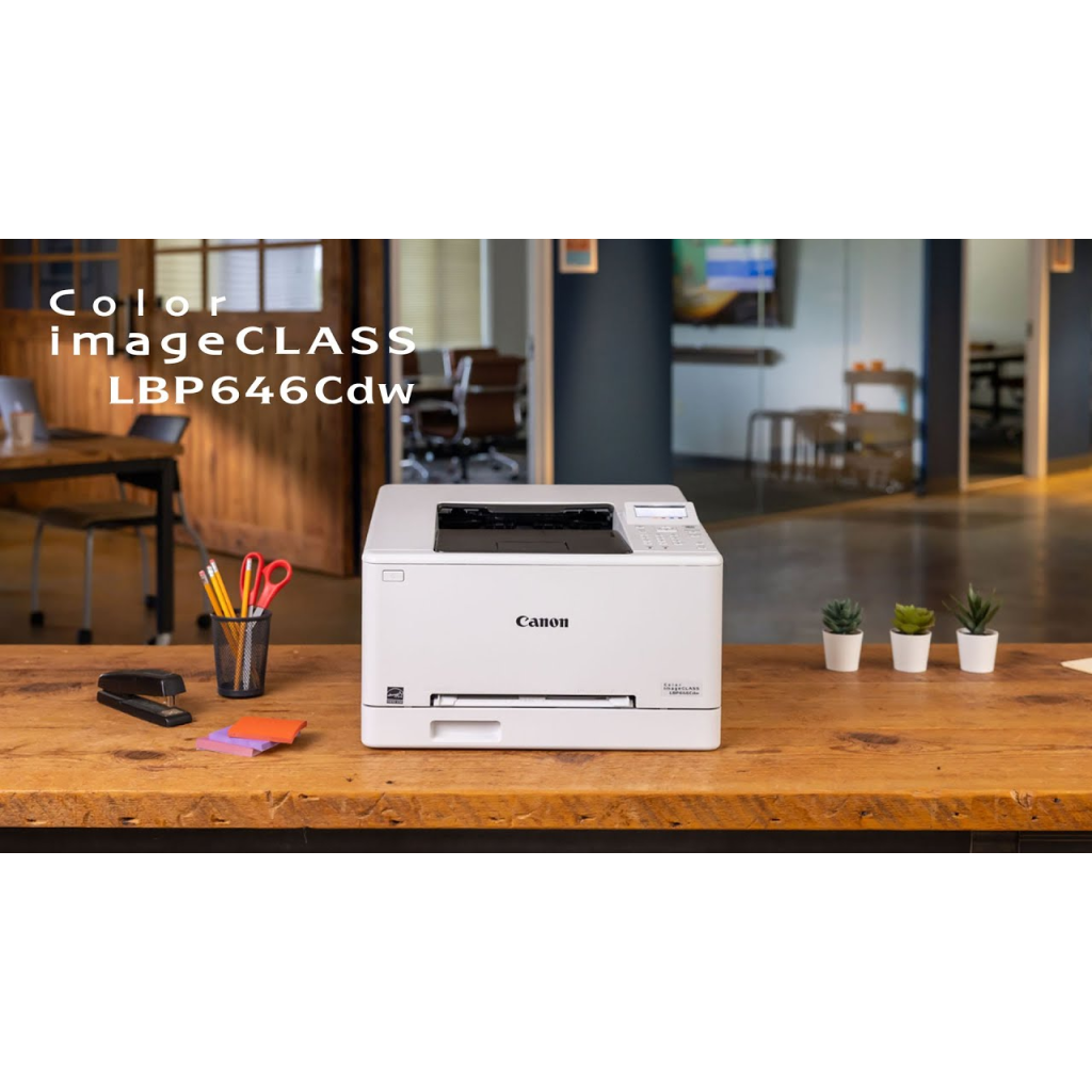 CANON  i-SENSYS LBP646CDW,  Wifi, Lan, Duplex, Renkli Lazer, Yazıcı (Dakikada 25  Sayfa) ORİJİNAL TONERLİ, TÜRKİYE Distibütör GARANTİLİ