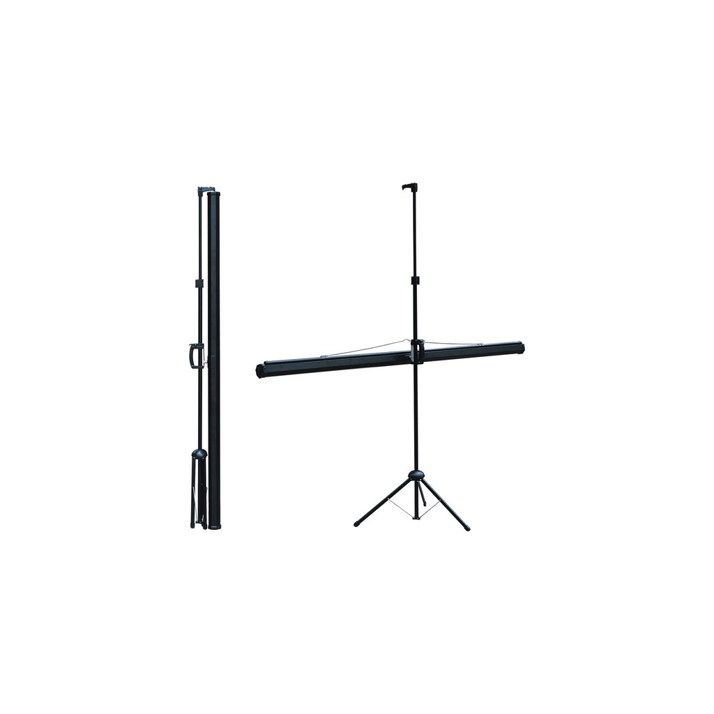 Codegen TX-24 TRIPOD PROJEKSİYON PERDESİ 240X200 (Arkası Siyah Fonlu - Taşınabilir Ayaklı Model)