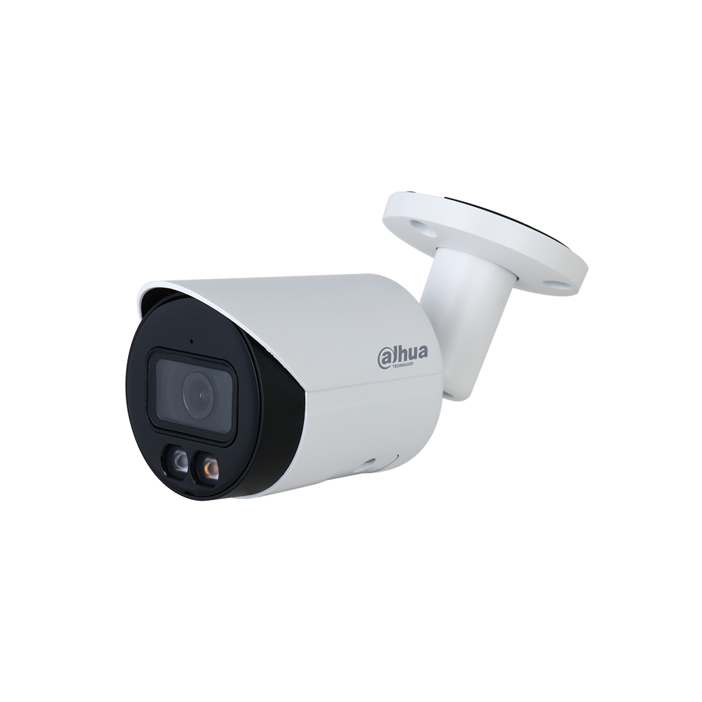 DAHUA  IPC-HFW2449S-S-IL, 4Mpix, Wizsense, Dual  Smart Light, 3,6mm Lens, H265+, 30Mt Gece Görüşü, IP67, Dahili Mikrofon, PoE Bullet IP Kamera