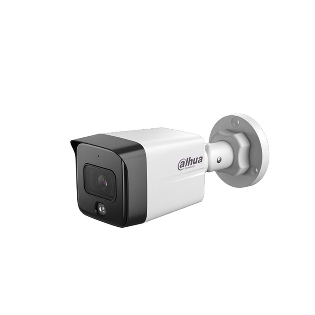 DAHUA IPC-HFW1230TC1-SA, 2Mpix, 2,8mm Lens,  SD Kart, Starlight, H265+, Dahili Mikrofon, 30Mt Gece Görüşü, IP67, PoE Bullet IP Kamera