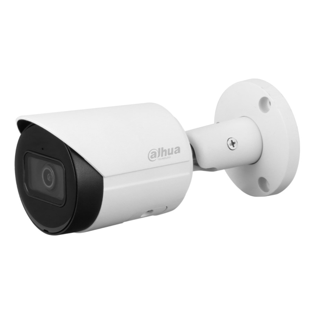 DAHUA IPC-HFW2541S-S-0360B, 5Mpix, 3,6mm Lens, H265+, 30Mt Gece Görüşü, Dahili Mikrofon, Bullet IP Kamera