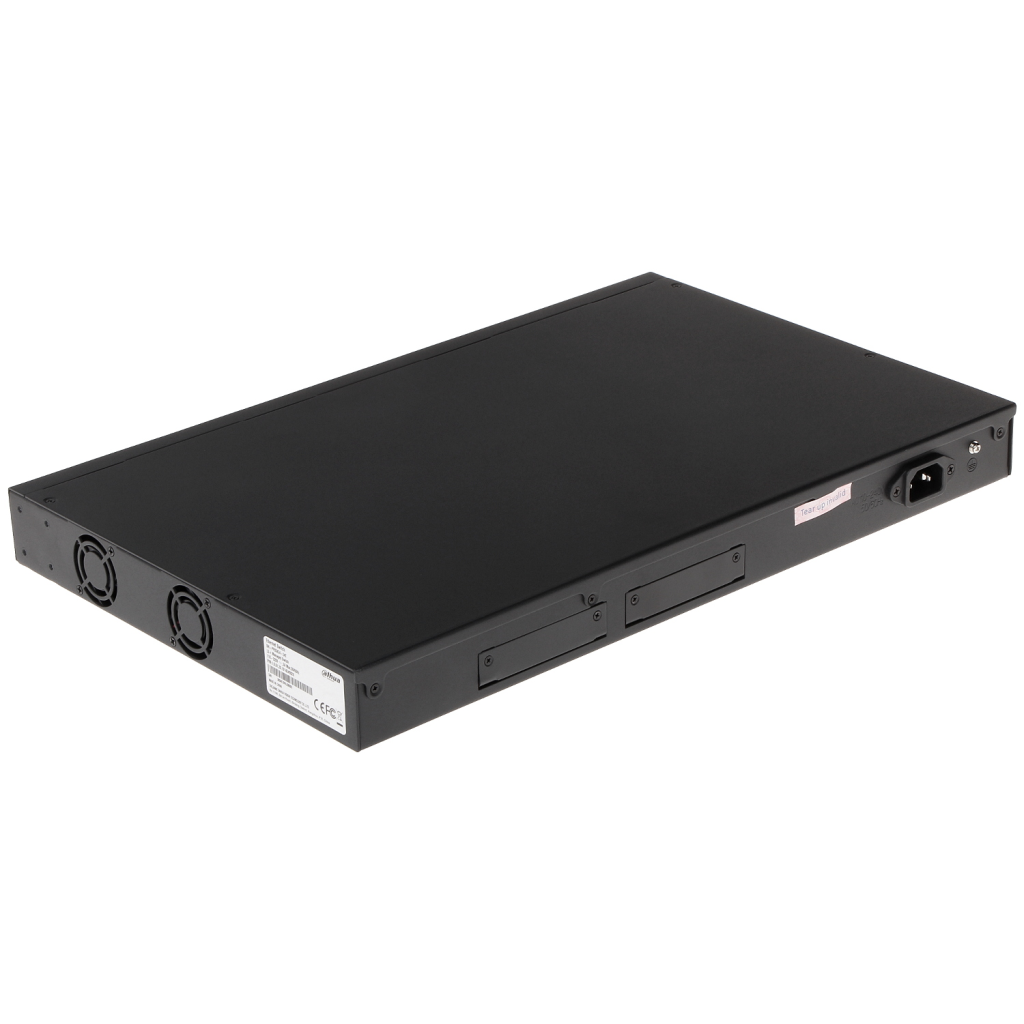 DAHUA S3226-24ET-240, 24 Port, MegaBit, PoE 240W, 2 Port GigaBit Uplink, 2 Port Gigabit Combo SFP, Longe Range 250Mt, Yönetilemez, Rack Mount Switch